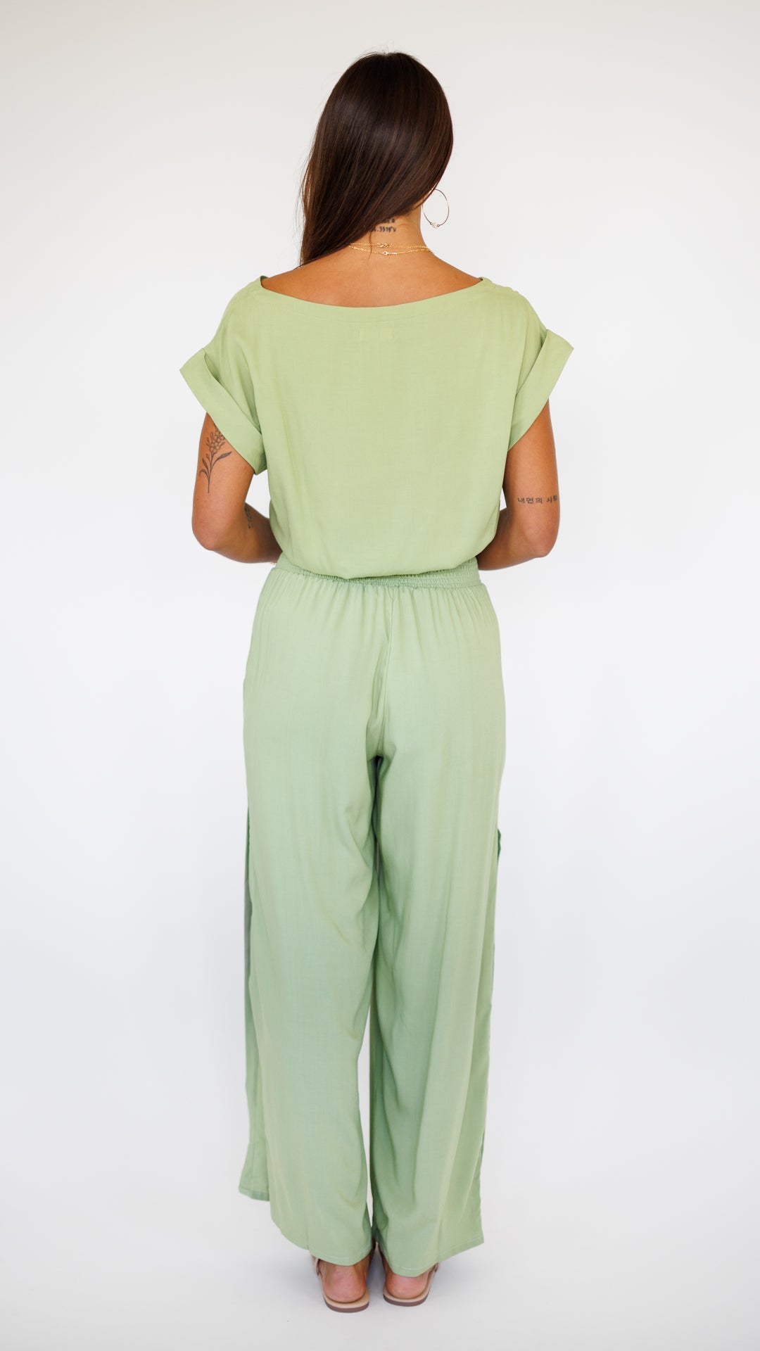 Mahana Pant / Leaf Green