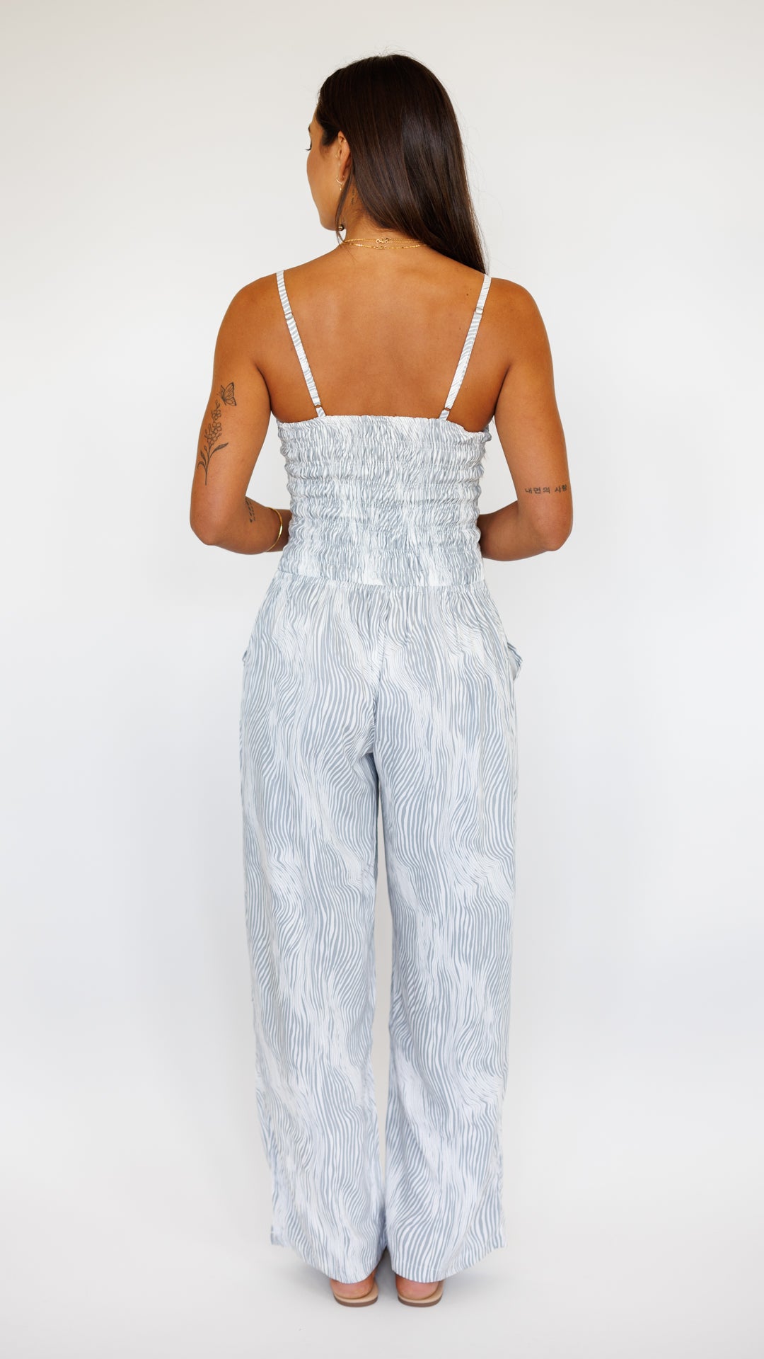 Jade Jumpsuit / Wavy Grey