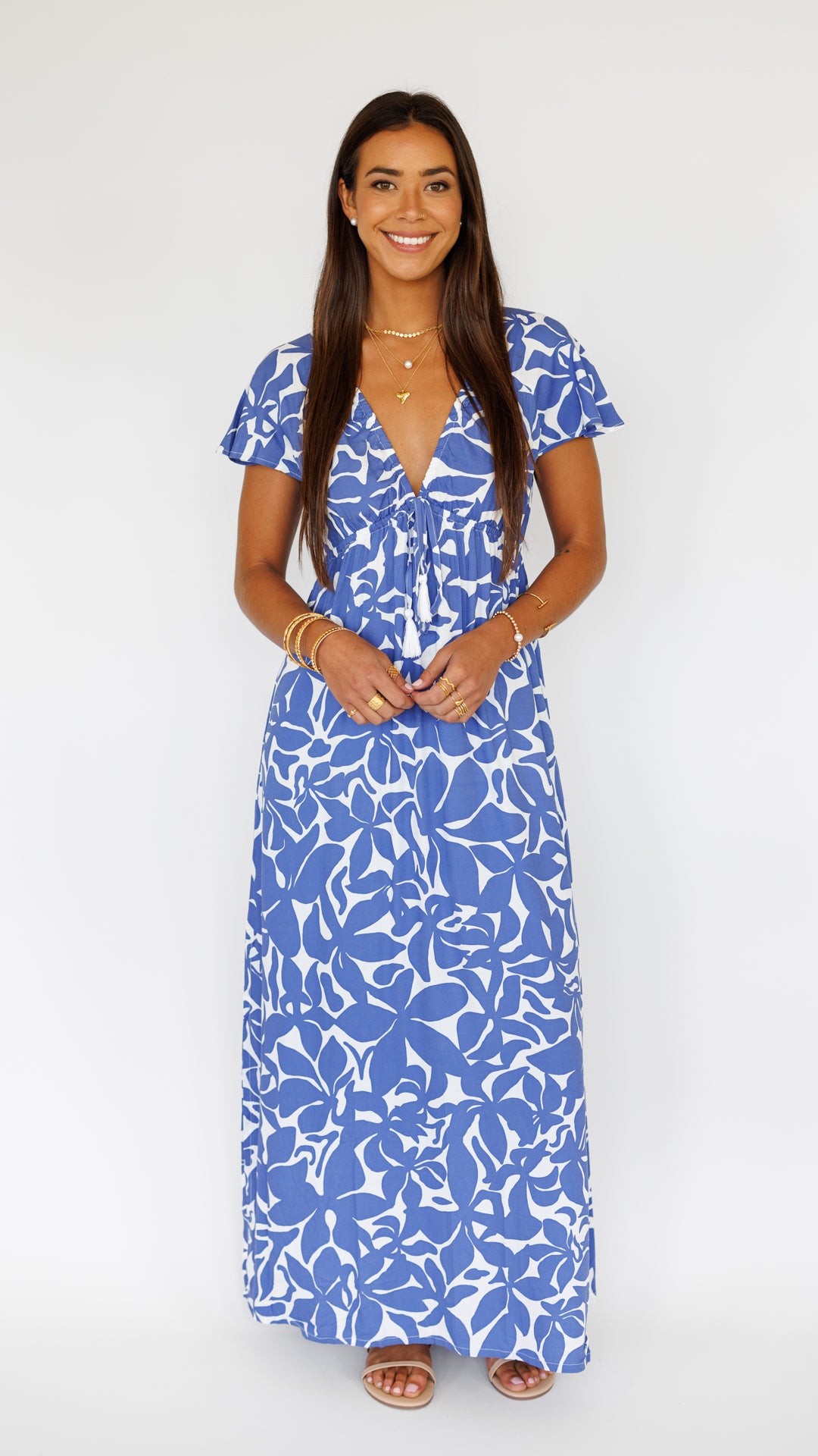 Leilani Dress / Honolulu Blu