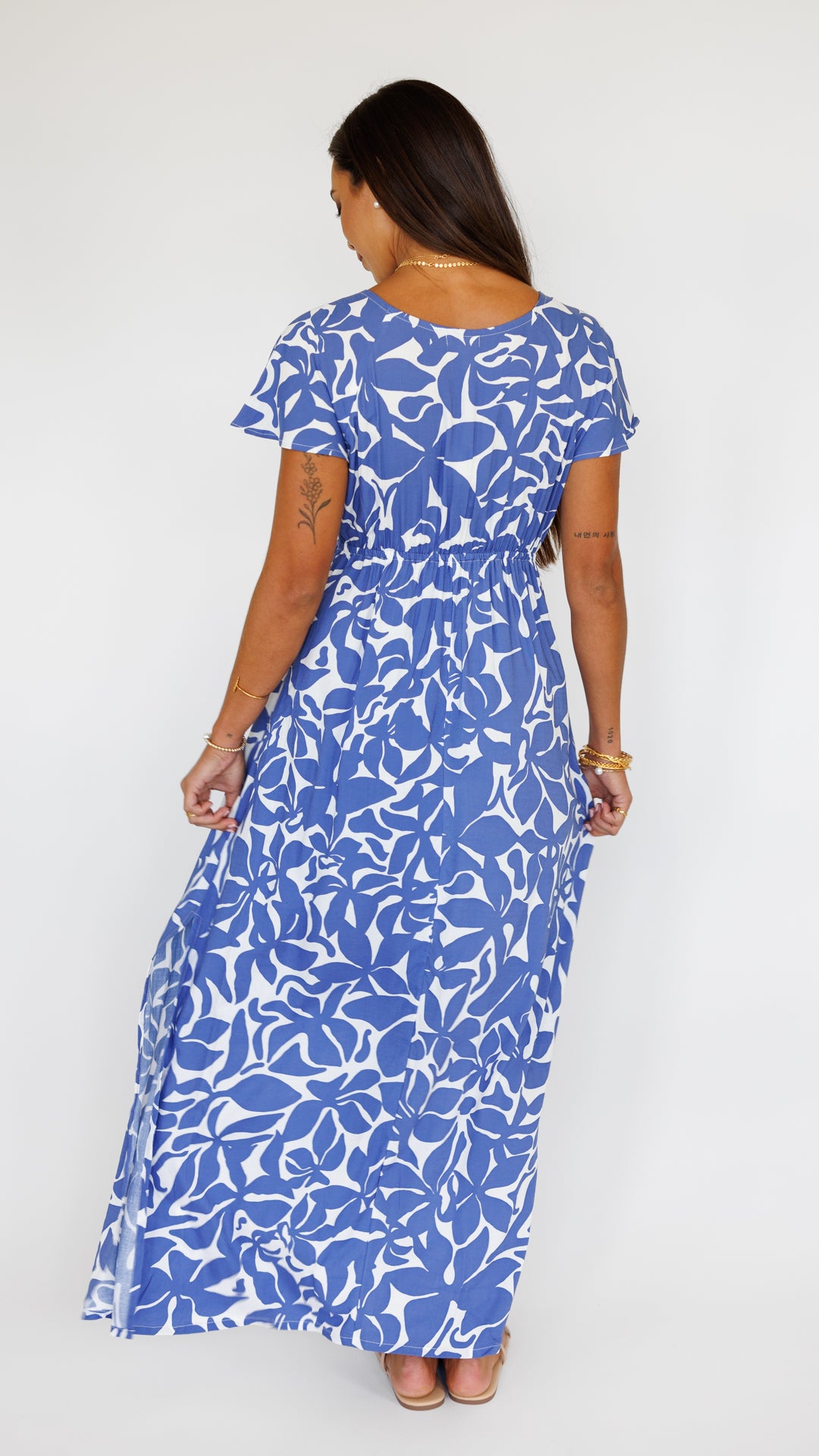 Leilani Dress / Honolulu Blu