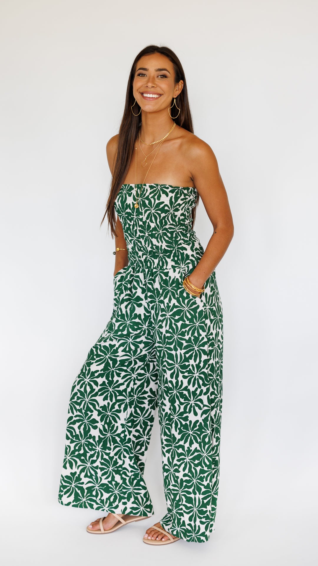 Lawai Jumpsuit / Aloha Forest