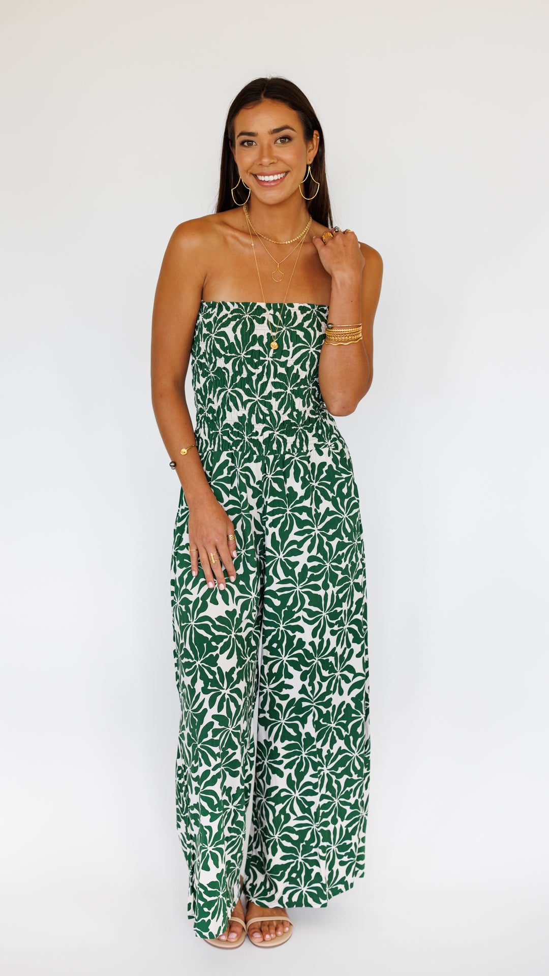 Lawai Jumpsuit / Aloha Forest