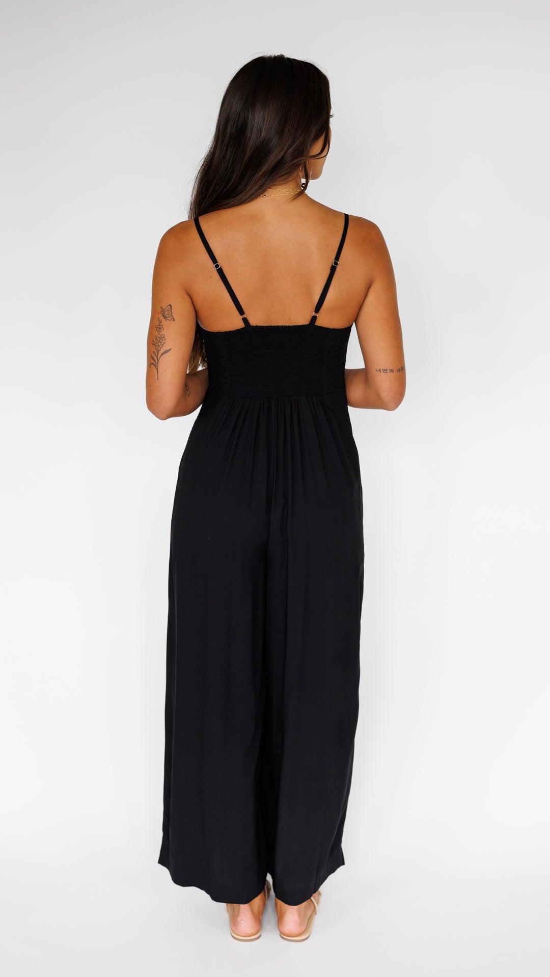 Morena Jumpsuit / Solid Black