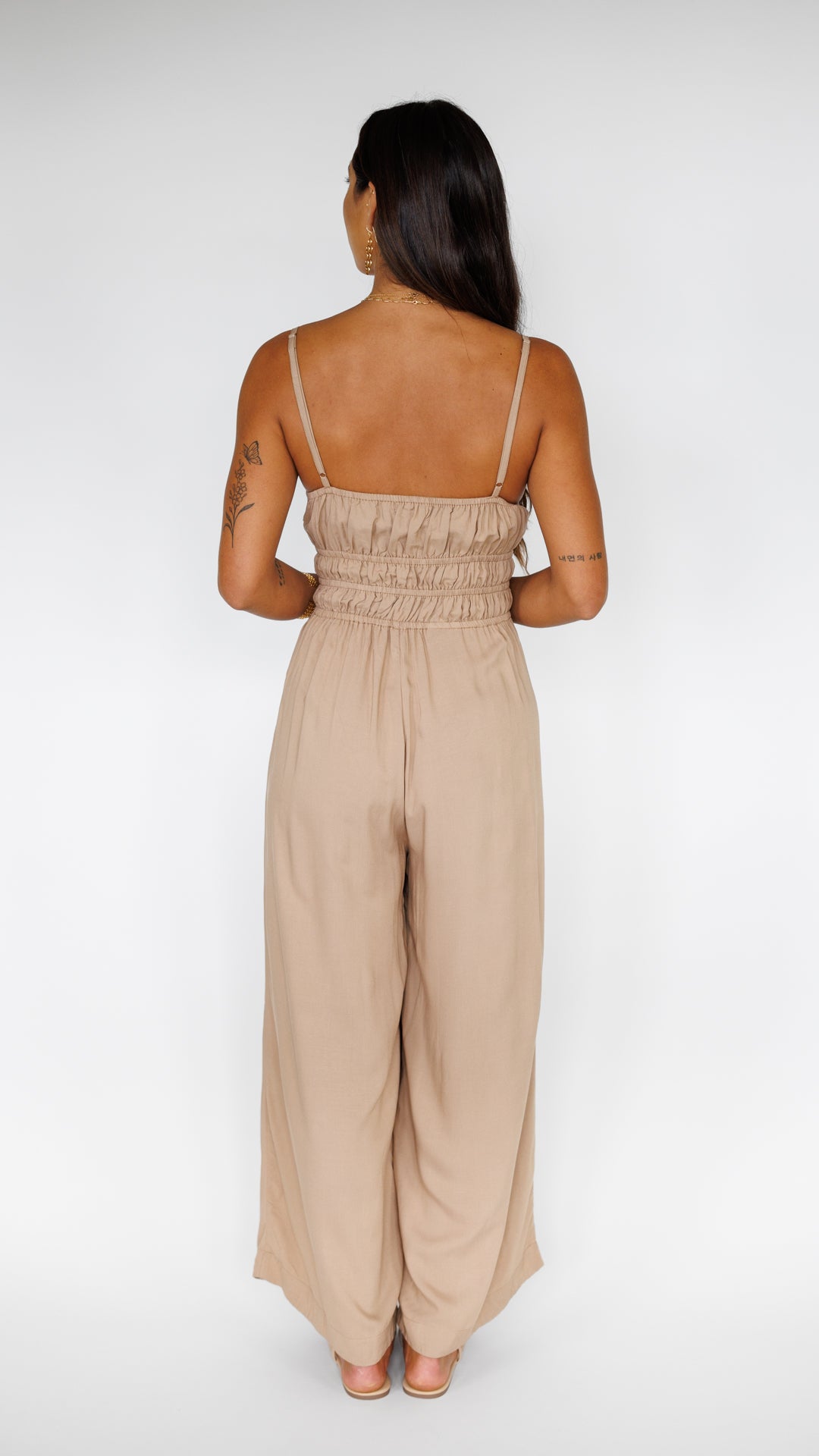 Opal Jumpsuit / Latte