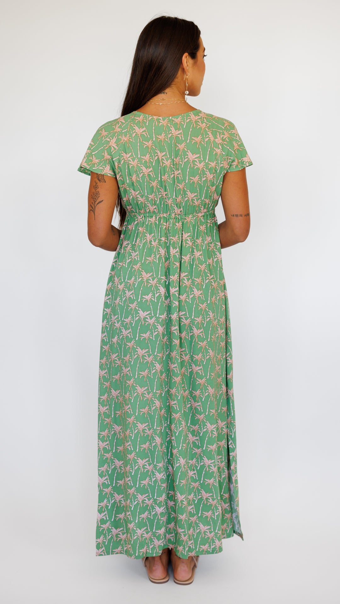 Leilani Dress / Palm Peppermint