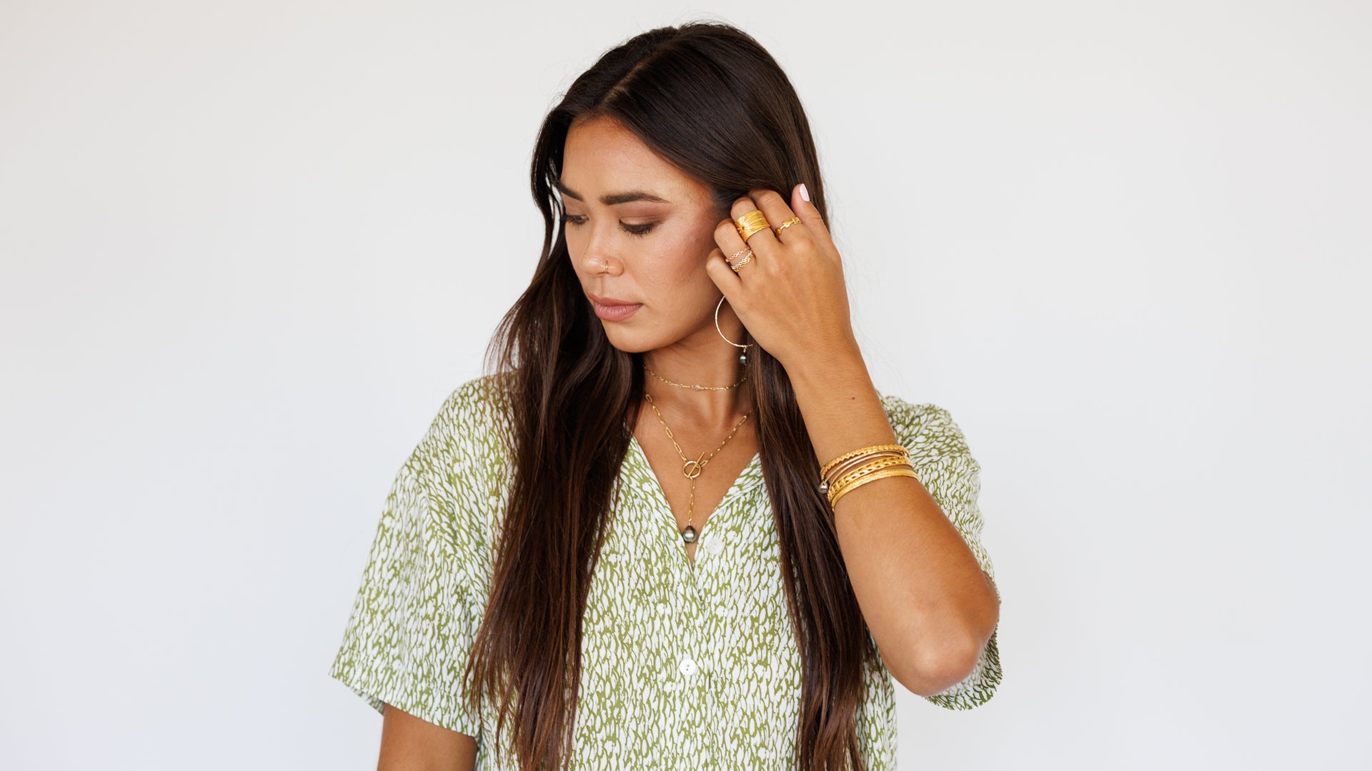 Maui Shirt Dress / Mamba Moss