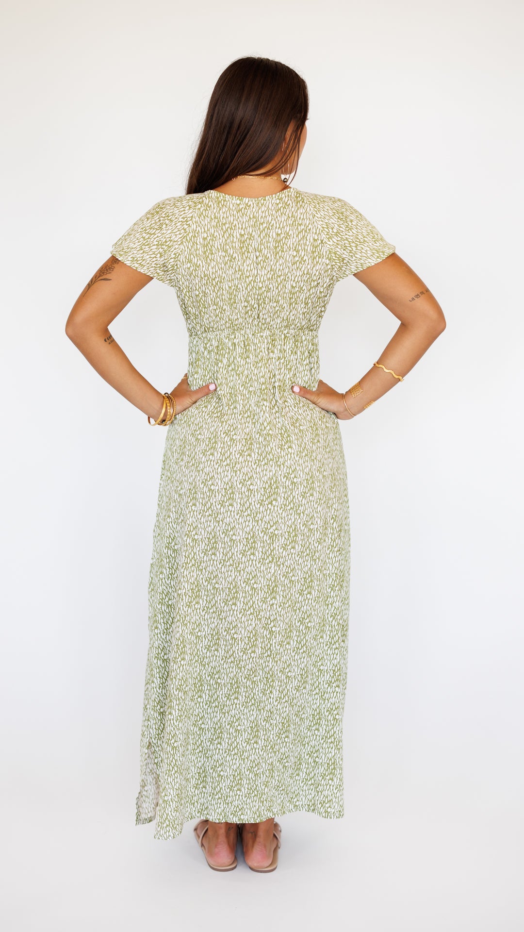 Leilani Dress / Mamba Moss