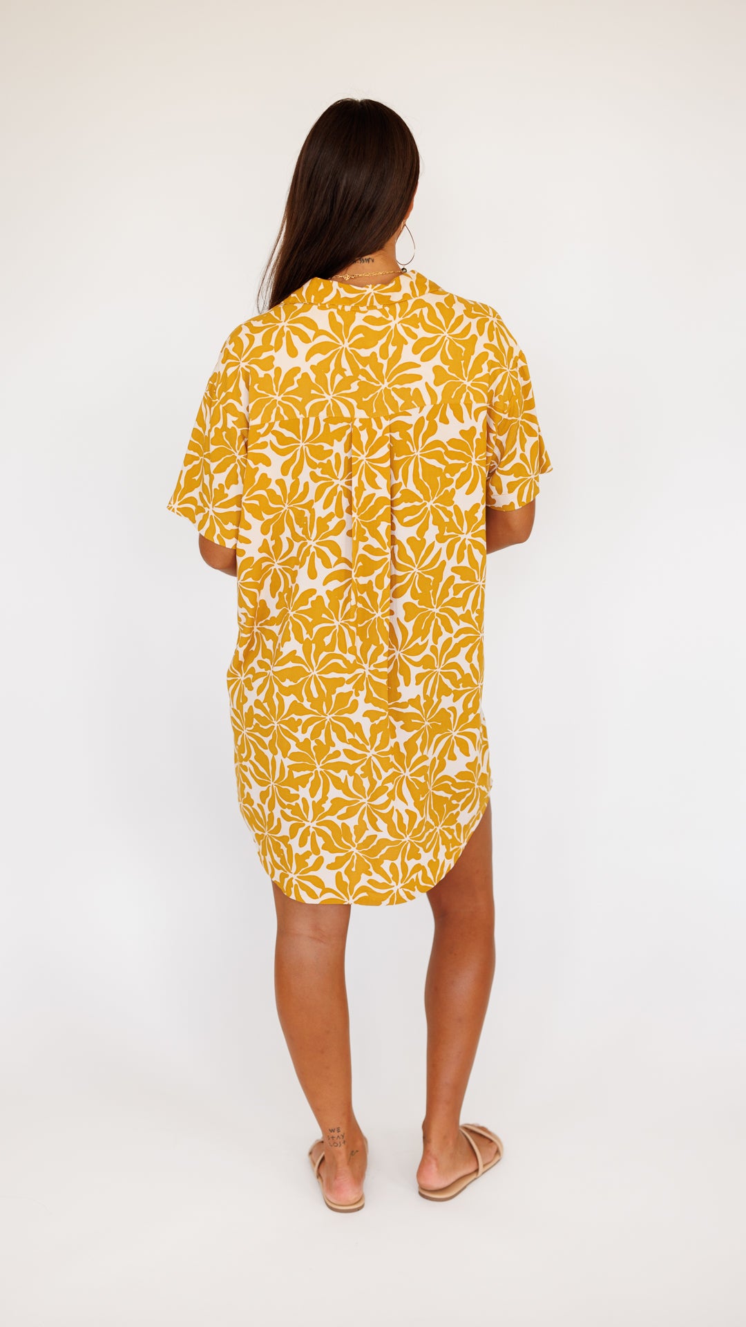 Maui Shirt Dress / Aloha Sunset