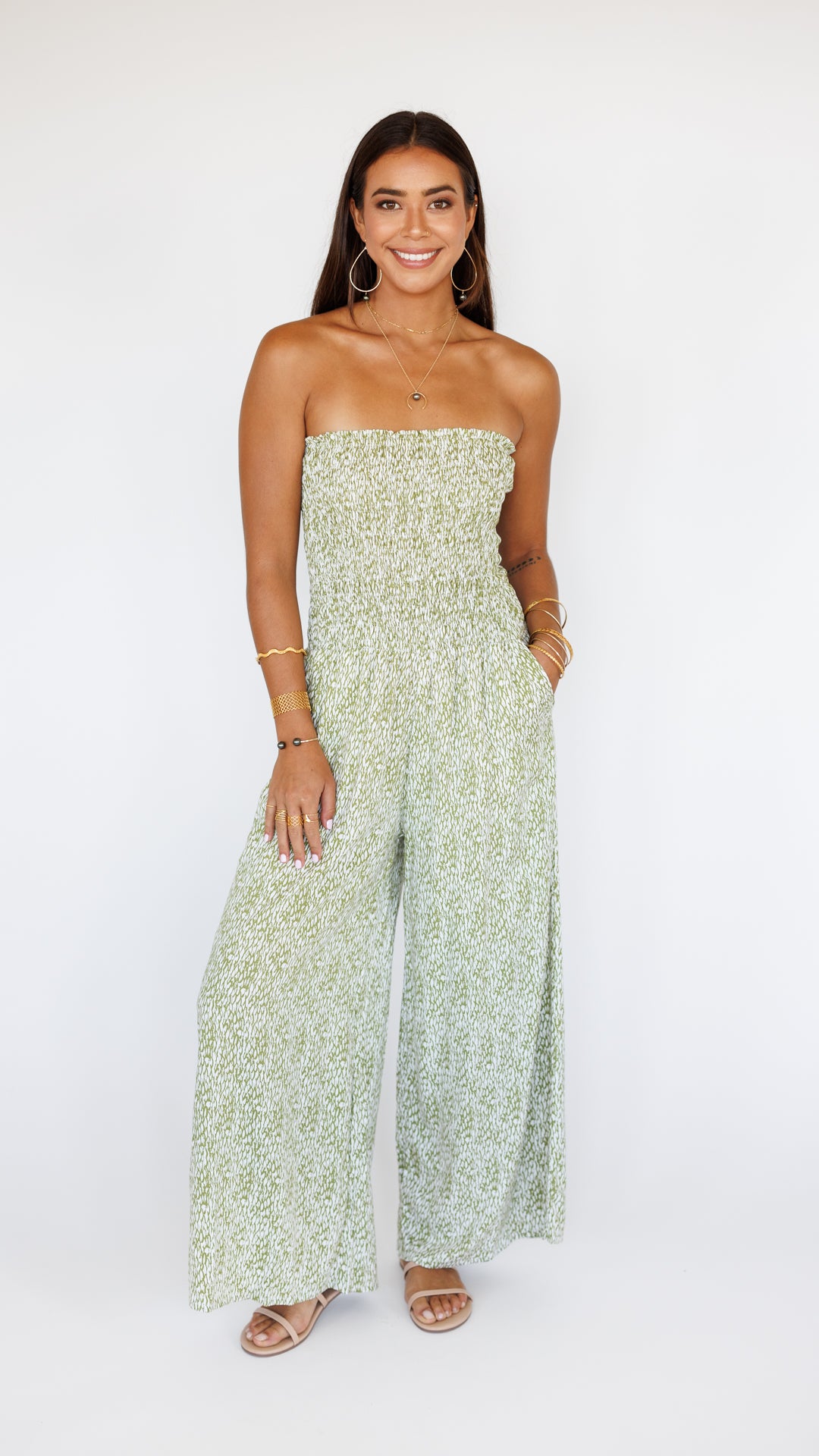 Lawai Jumpsuit / Mamba Moss