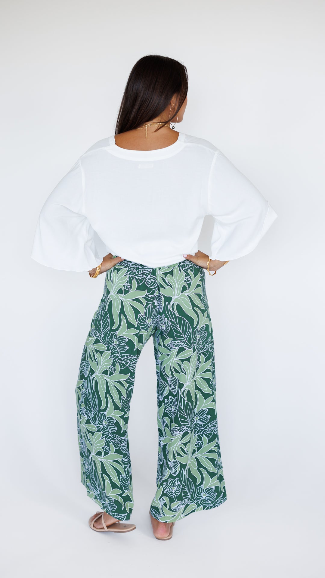 Johanna Pant / Tropical Green