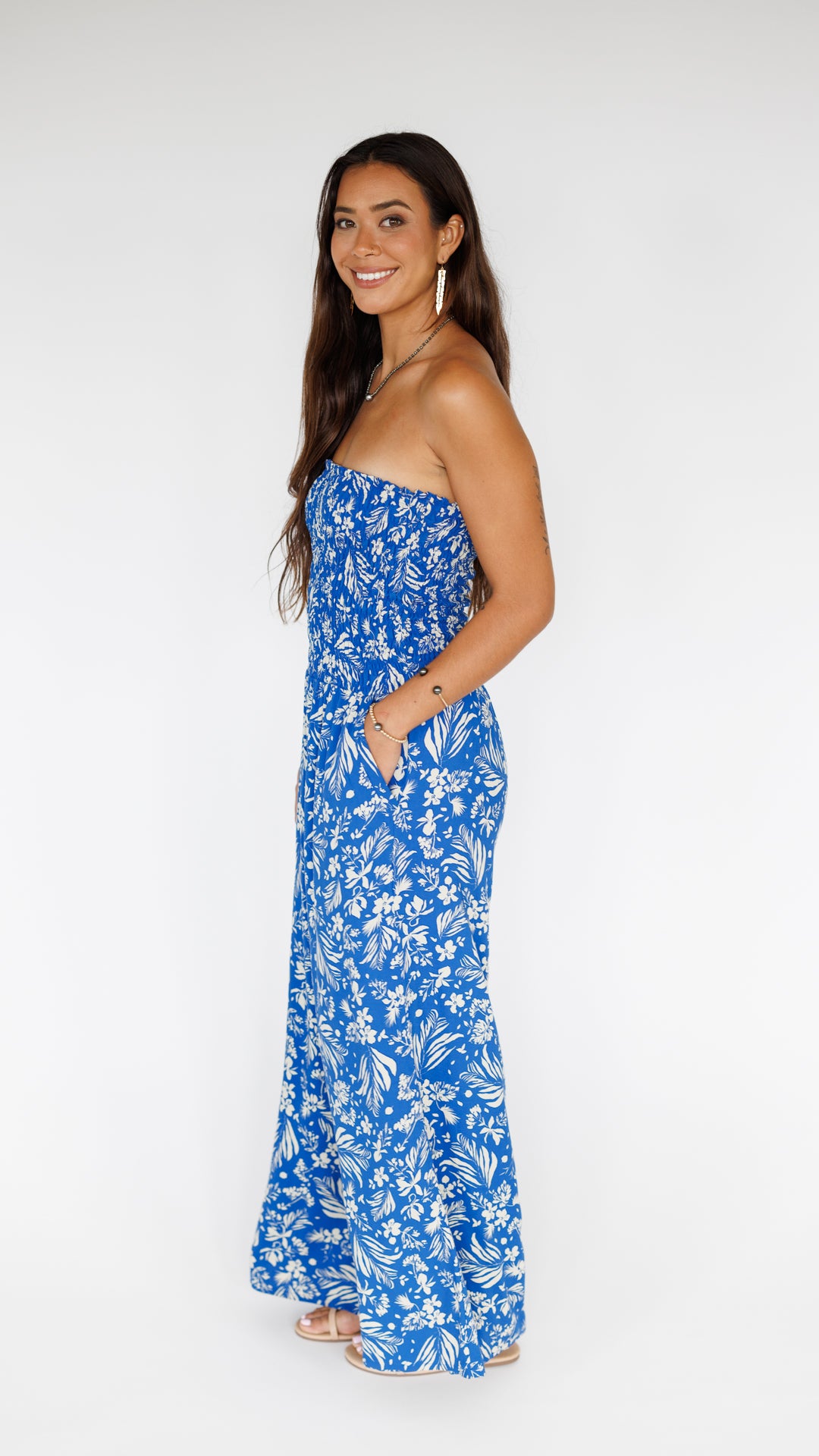 Lawai Jumpsuit / Hula Sapphire