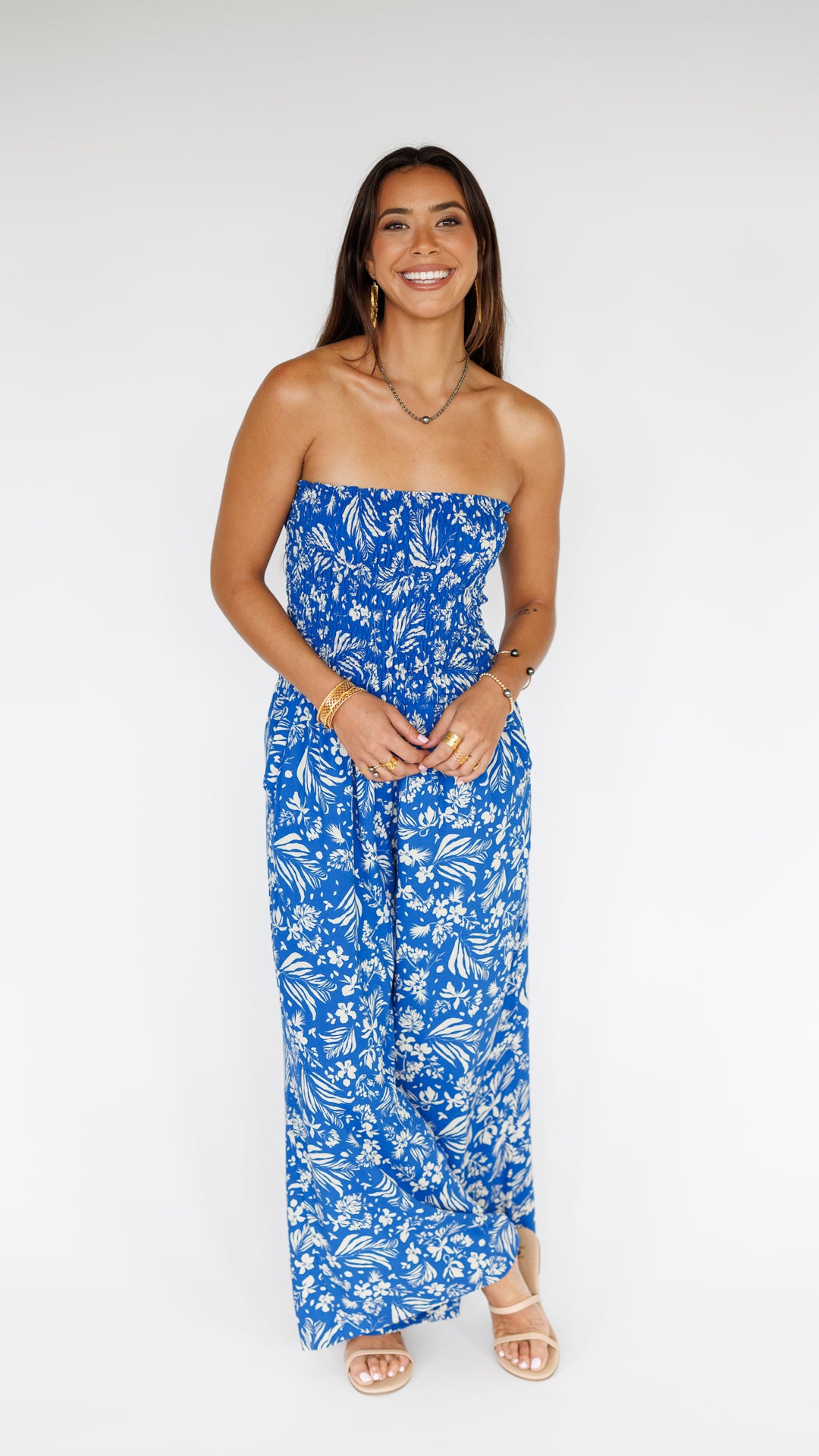 Lawai Jumpsuit / Hula Sapphire