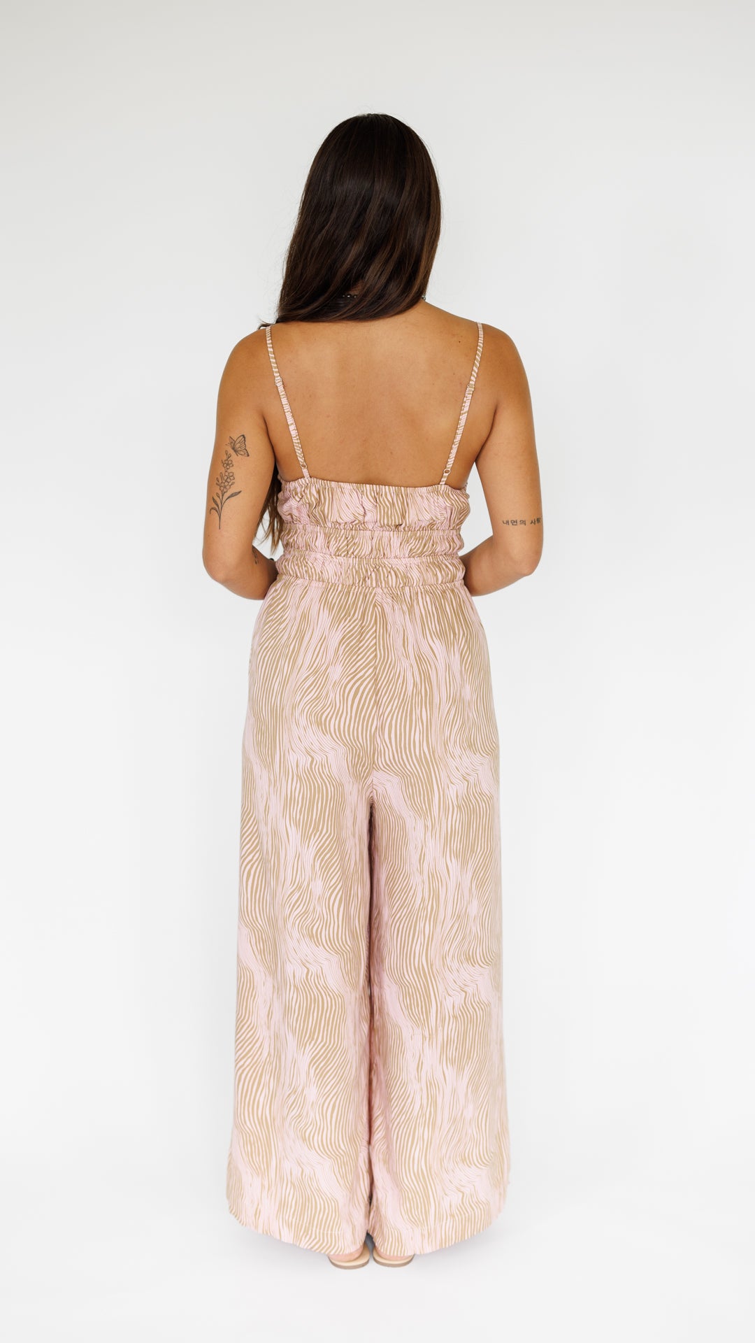 Opal Jumpsuit / Wavy Blush