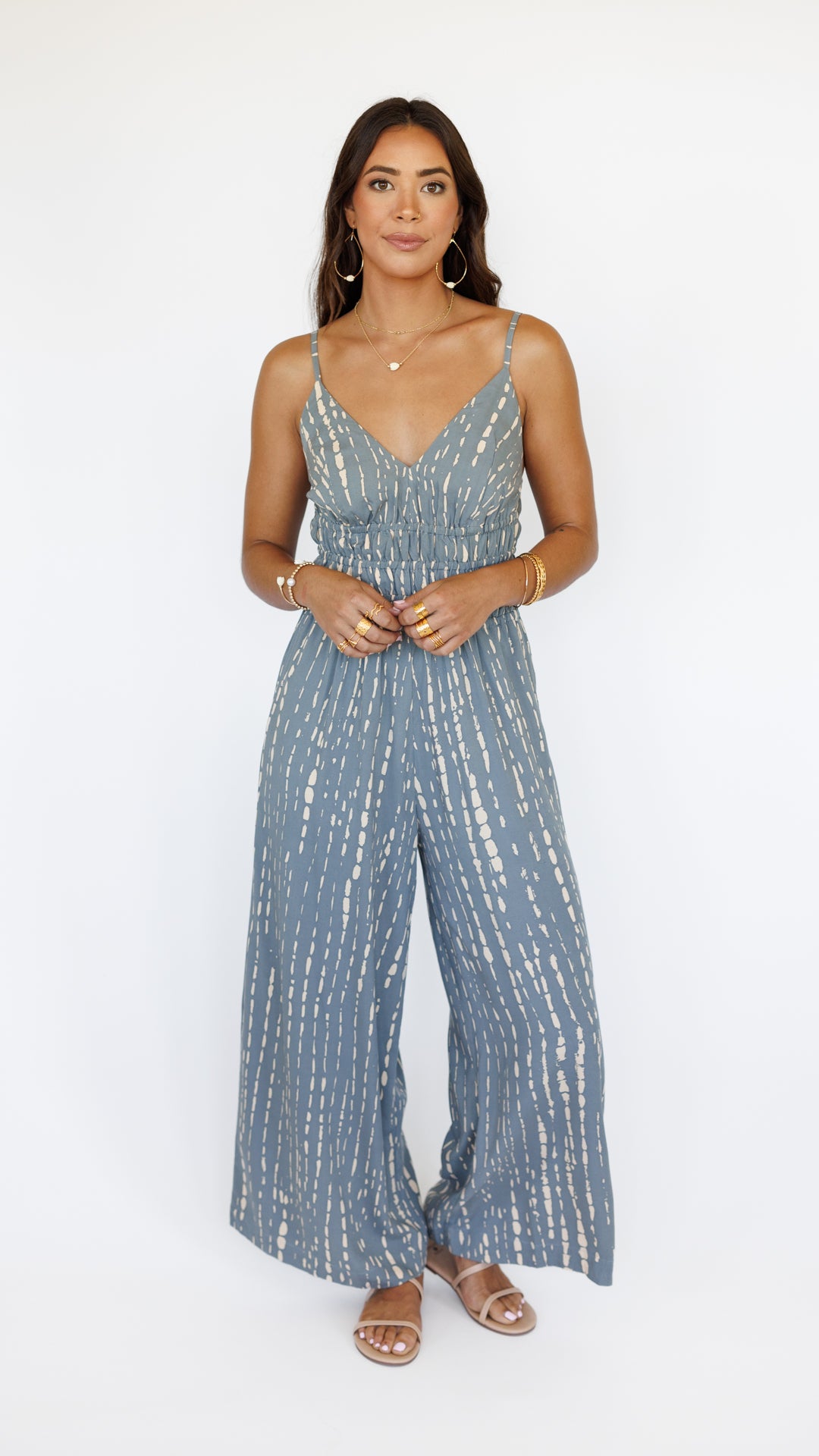 Opal Jumpsuit / Current Grey