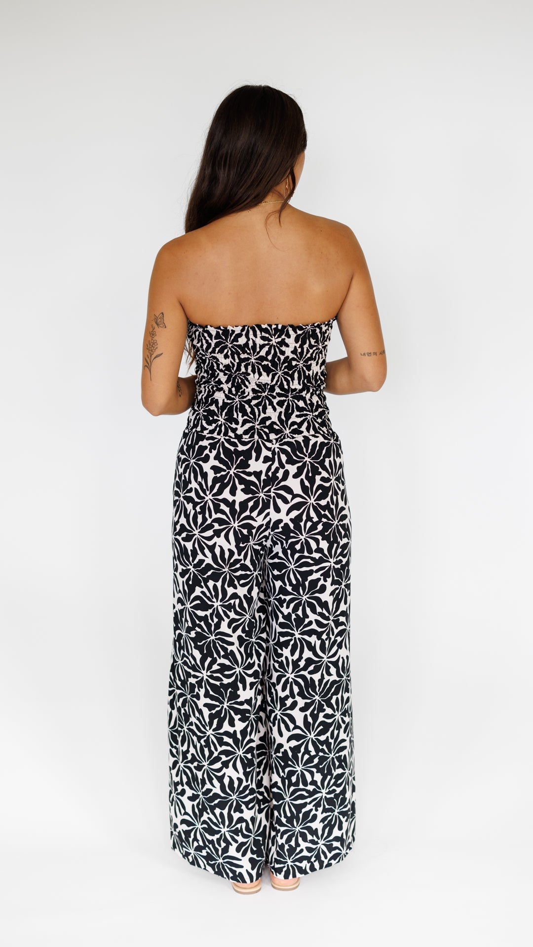 Lawai Jumpsuit / Aloha Black