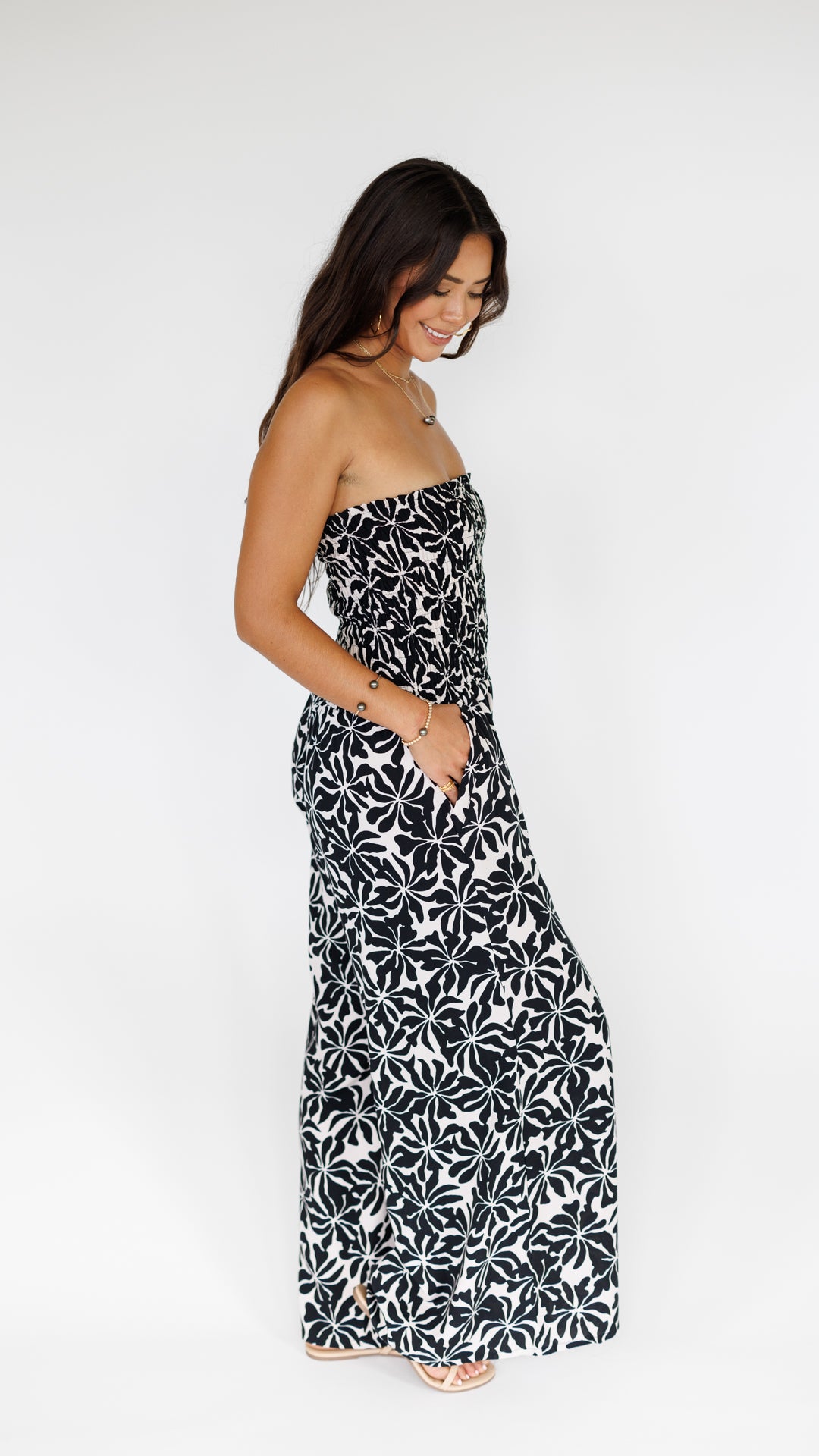 Lawai Jumpsuit / Aloha Black