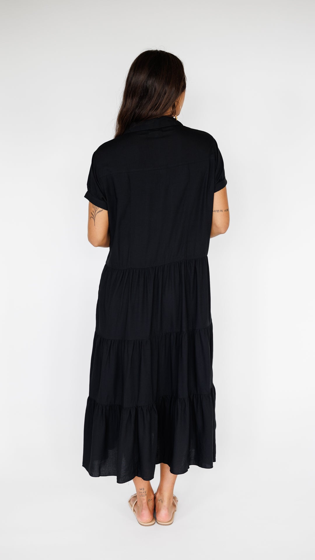 Stella Dress / Solid Black