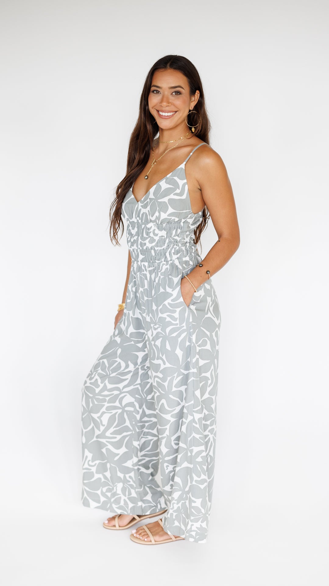 Opal Jumpsuit / Honolulu Silver