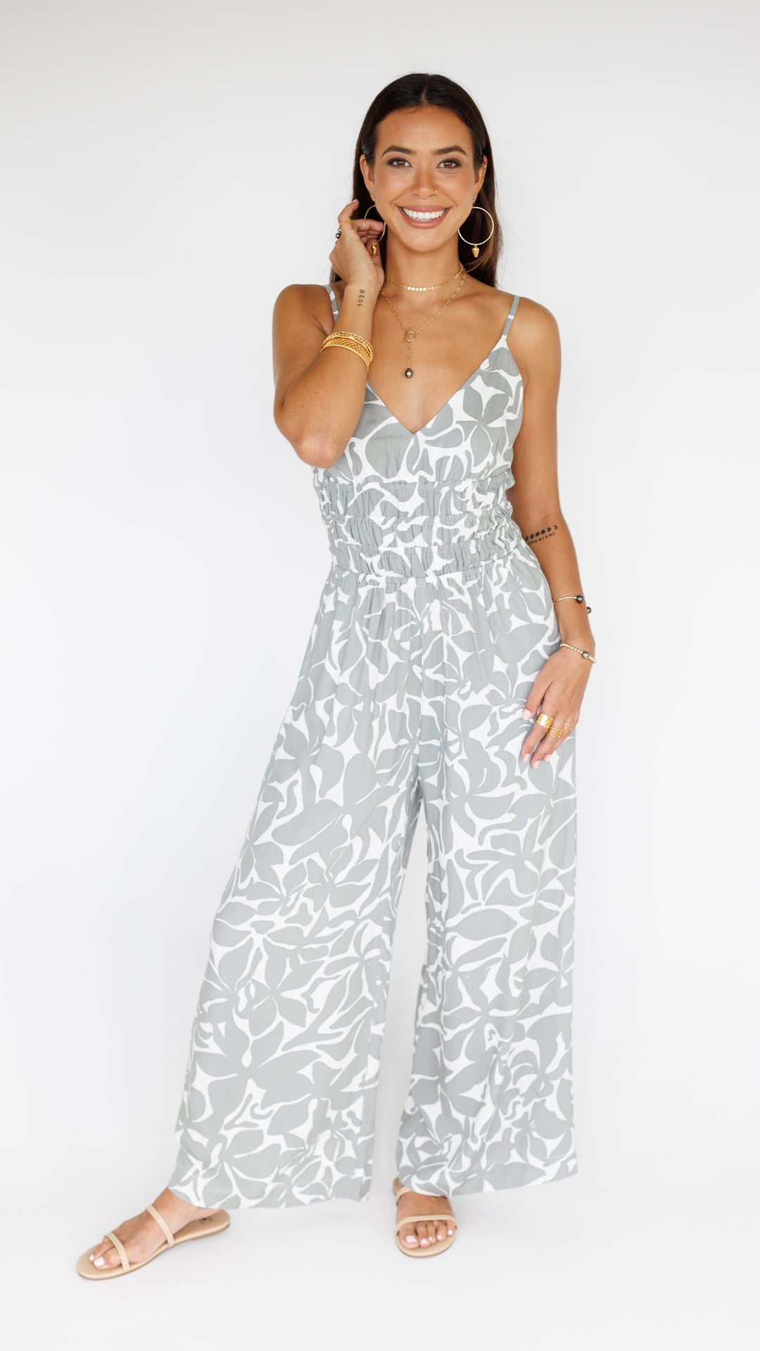 Opal Jumpsuit / Honolulu Silver