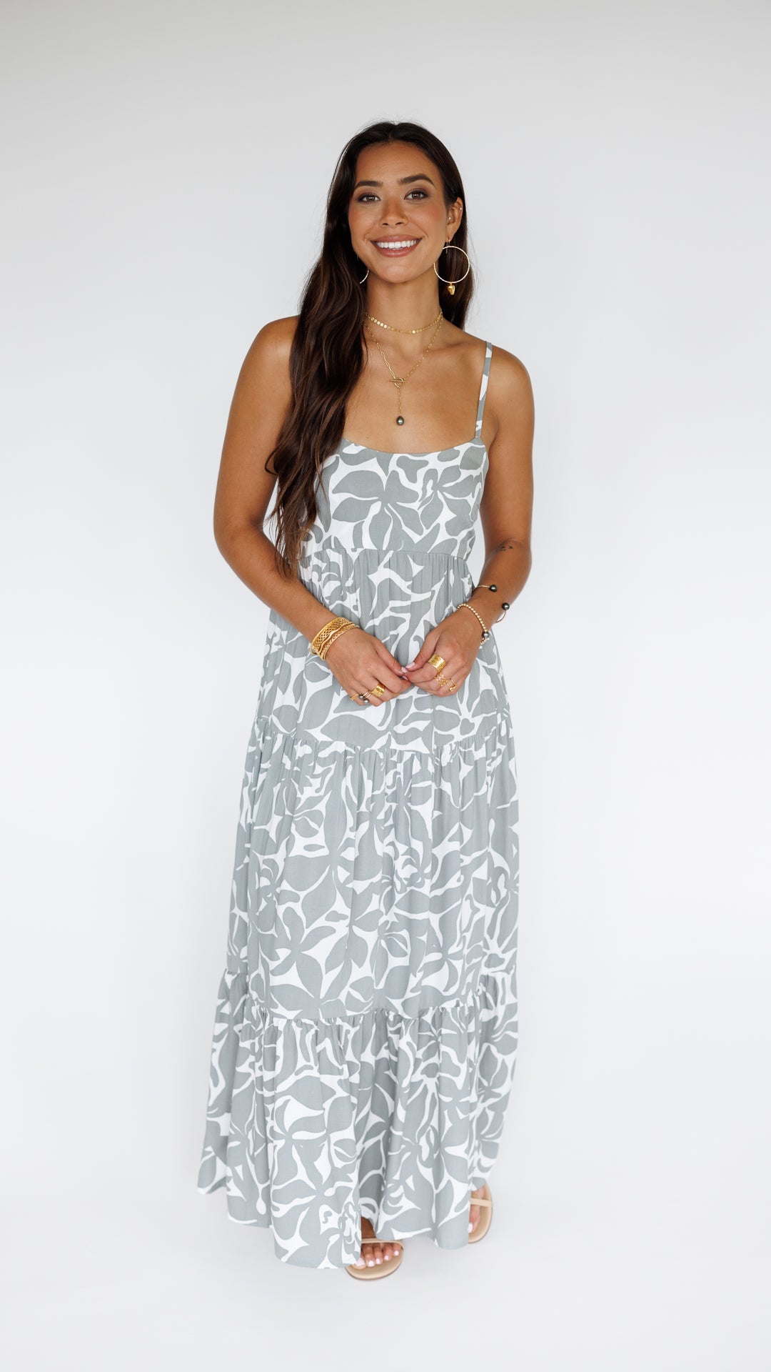 Heiva Dress / Honolulu Silver