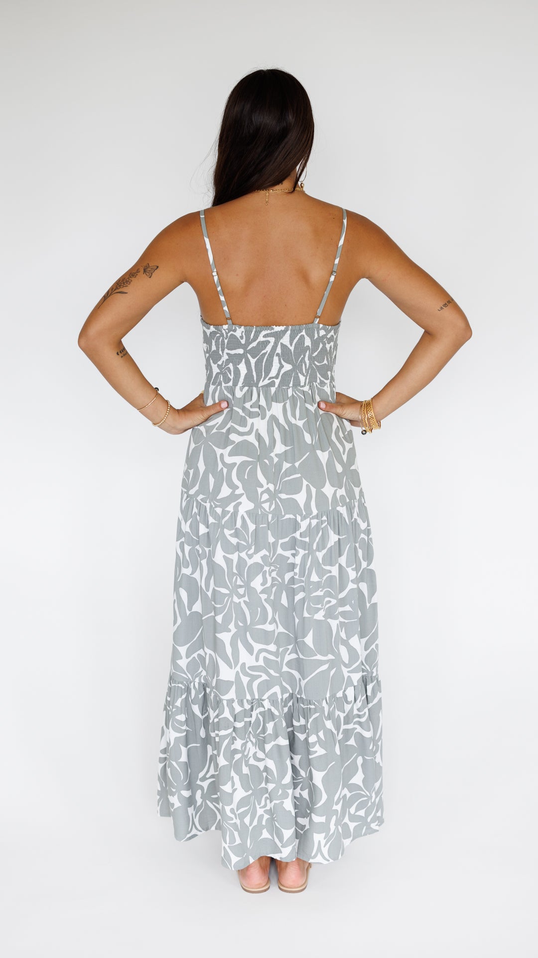 Heiva Dress / Honolulu Silver