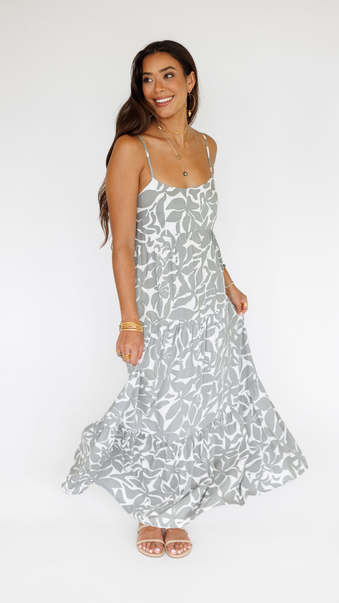 Heiva Dress / Honolulu Silver