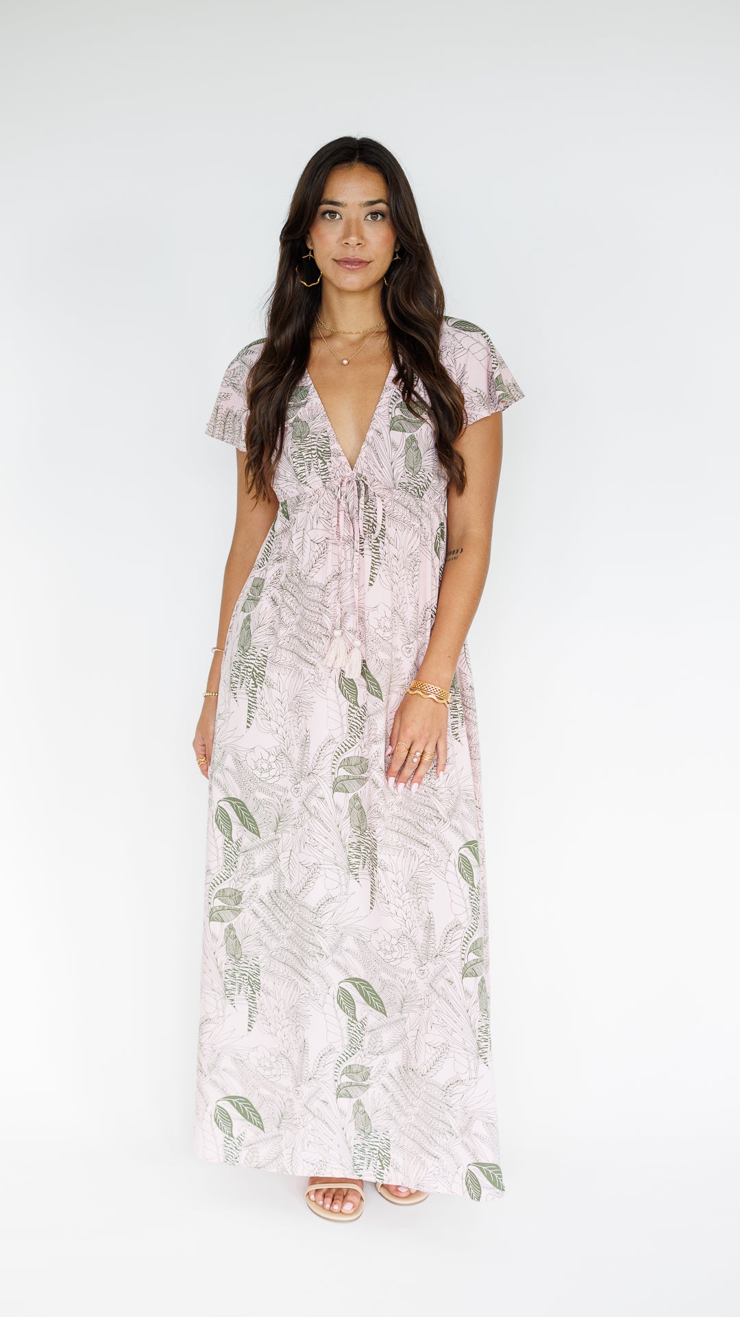 Leilani Dress / Flora Blush