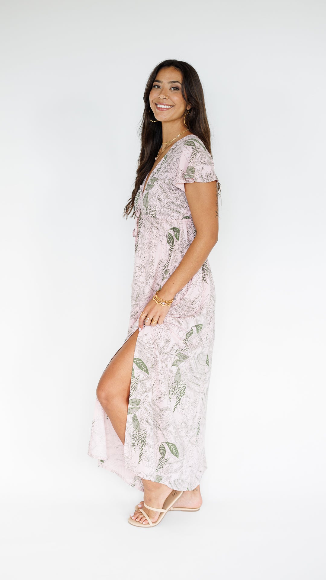 Leilani Dress / Flora Blush