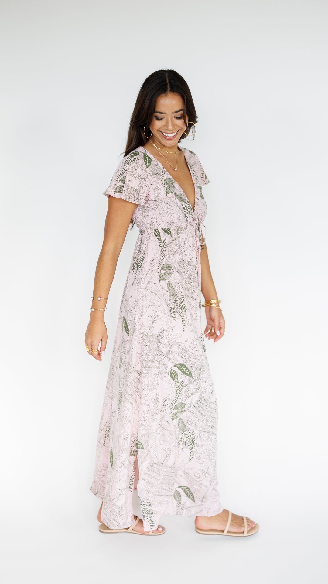 Leilani Dress / Flora Blush