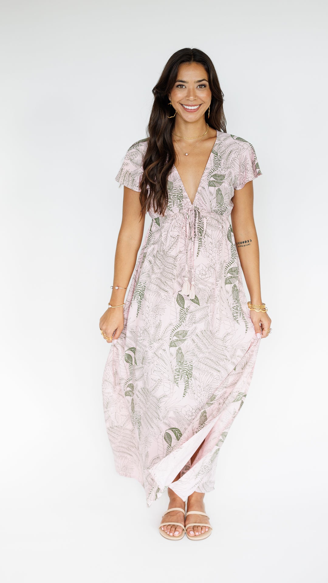 Leilani Dress / Flora Blush