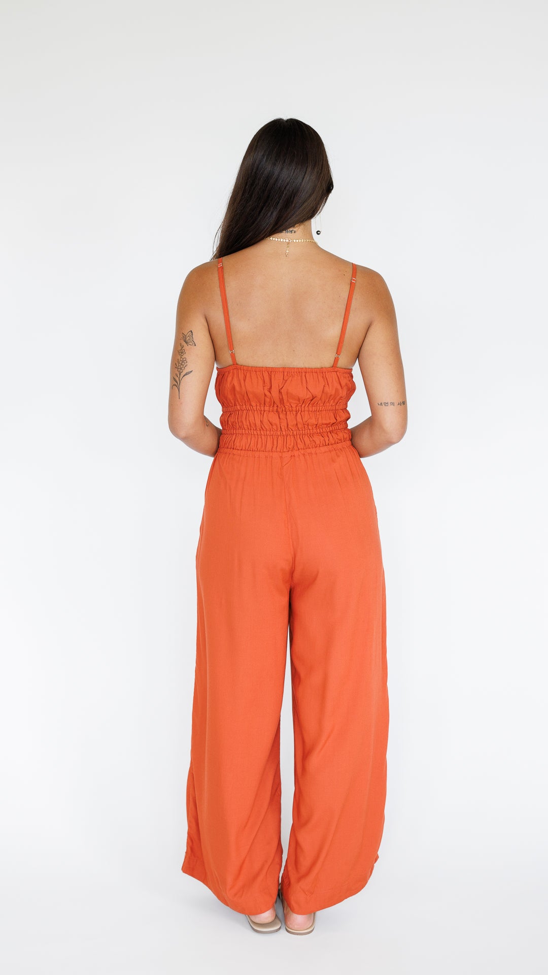 Opal Jumpsuit / Terracotta