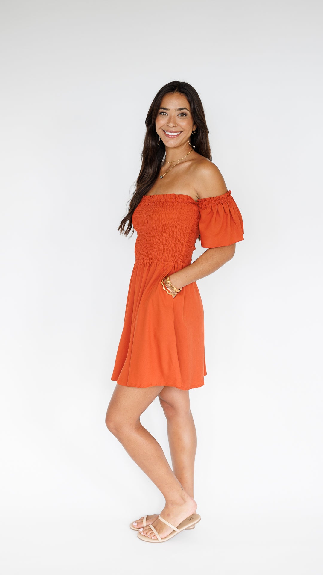 Vida Dress / Terracotta