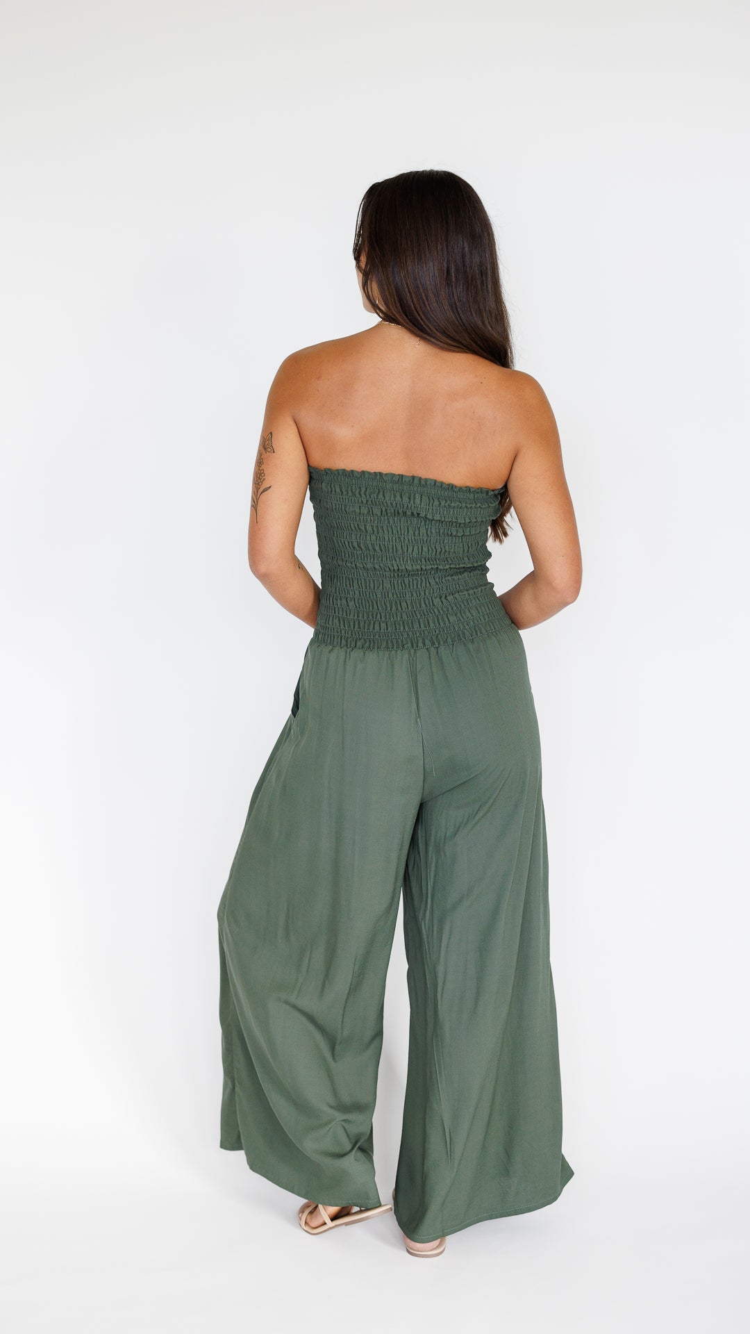 Lawai Jumpsuit / Seaweed