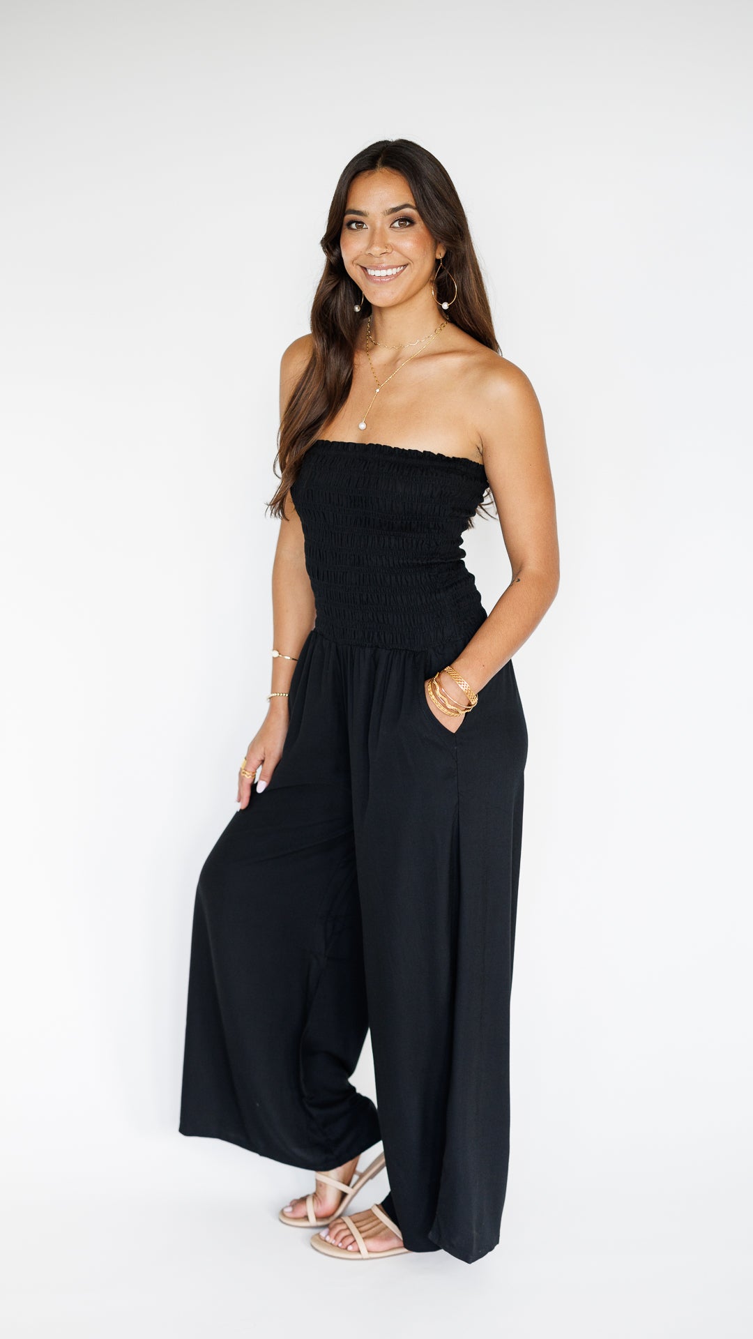 Lawai Jumpsuit / Solid Black