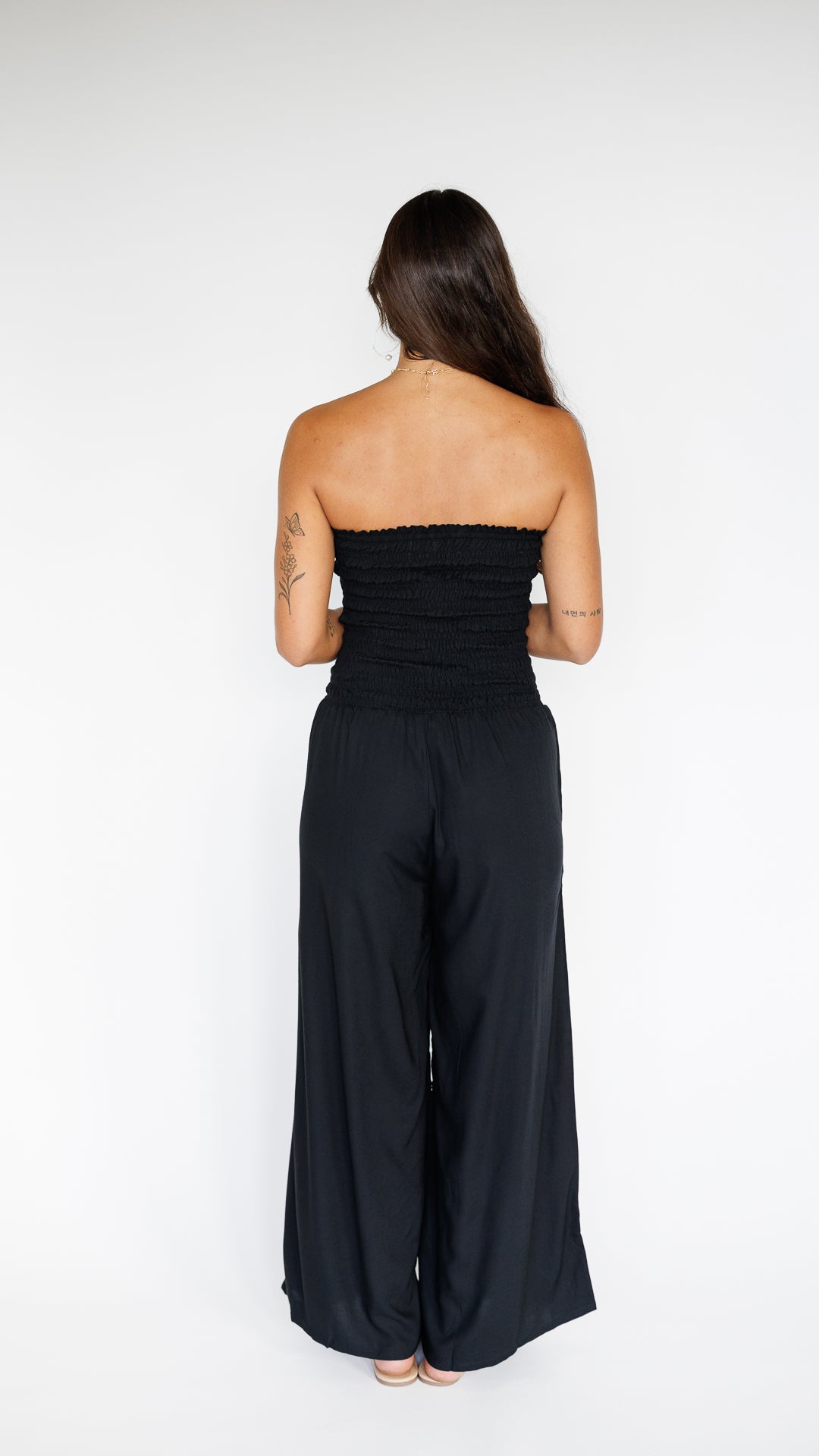 Lawai Jumpsuit / Solid Black