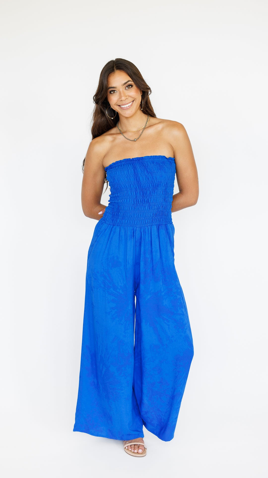 Lawai Jumpsuit / Murky Cobalt