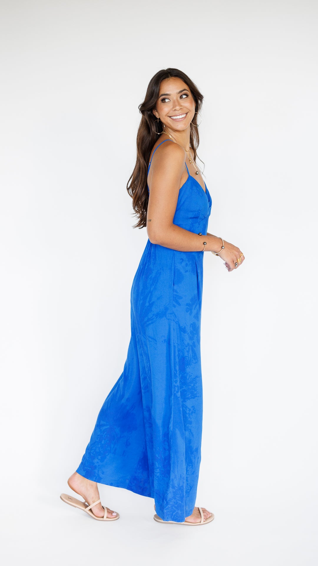 Morena Jumpsuit / Murky Cobalt