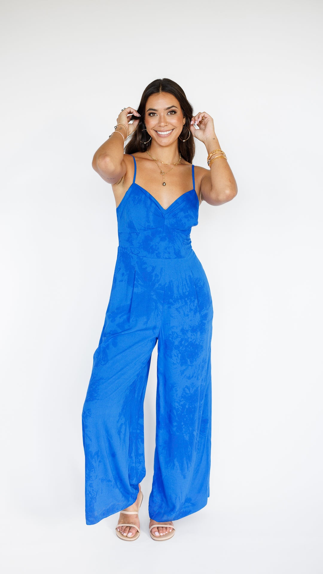 Morena Jumpsuit / Murky Cobalt