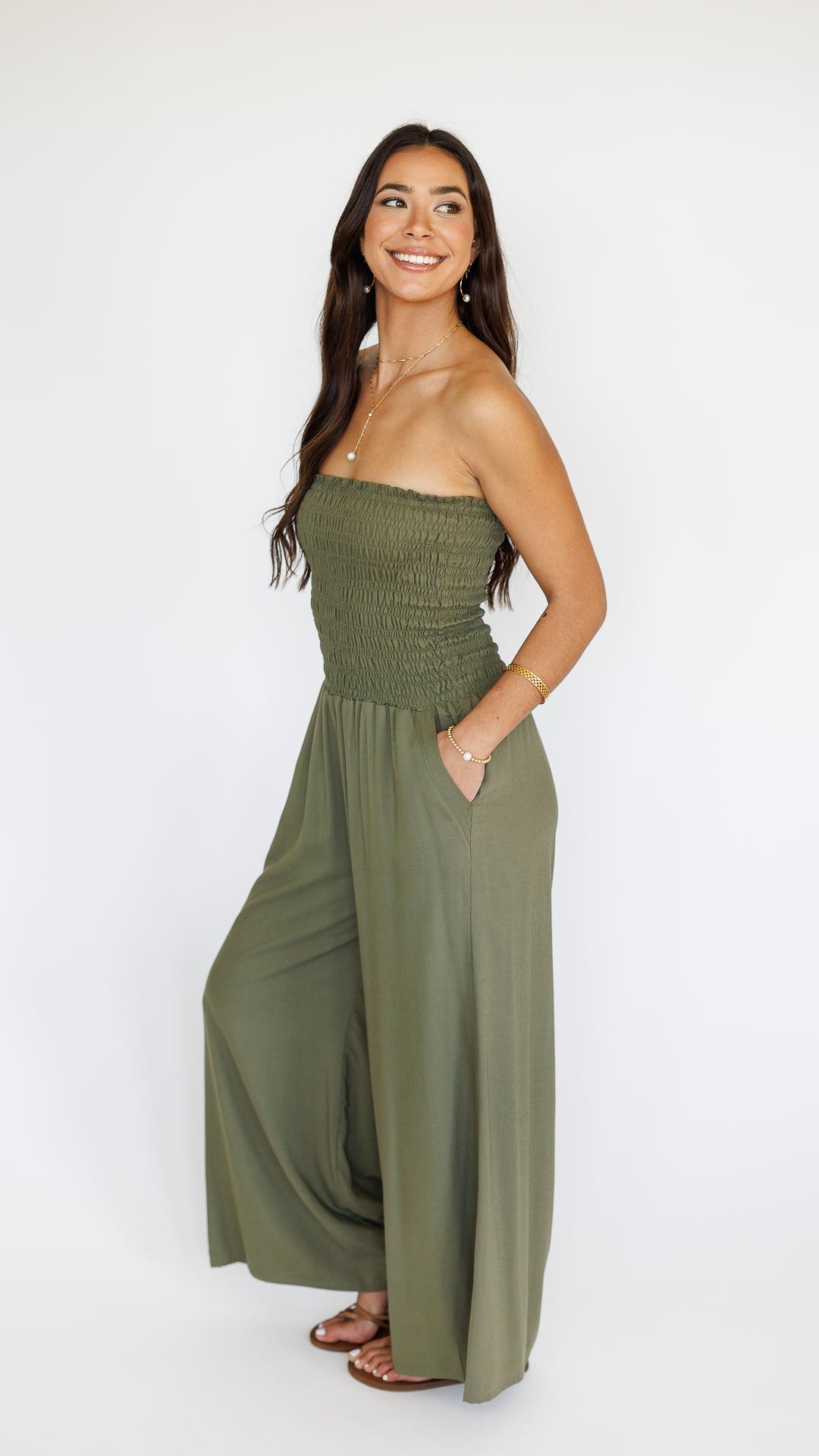 Lawai Jumpsuit / Olive