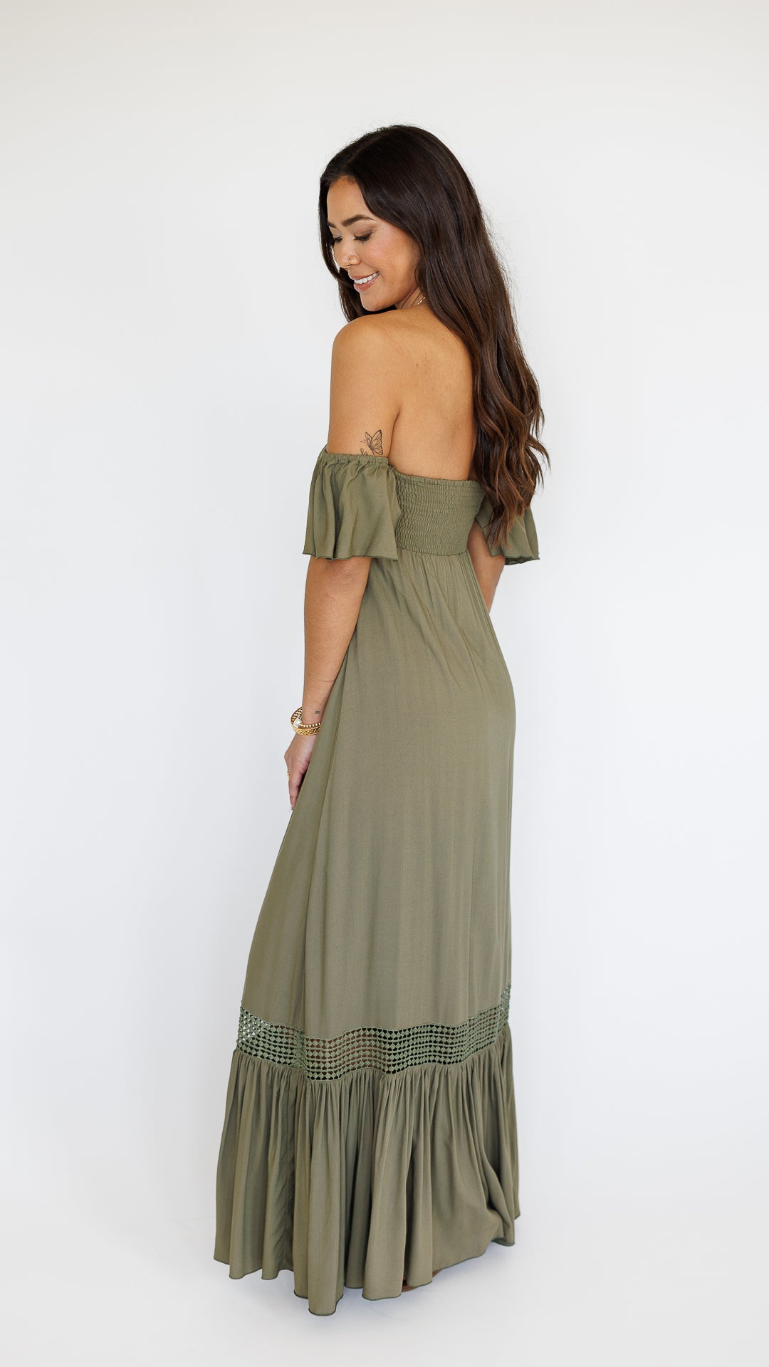 Lilah Dress / Olive