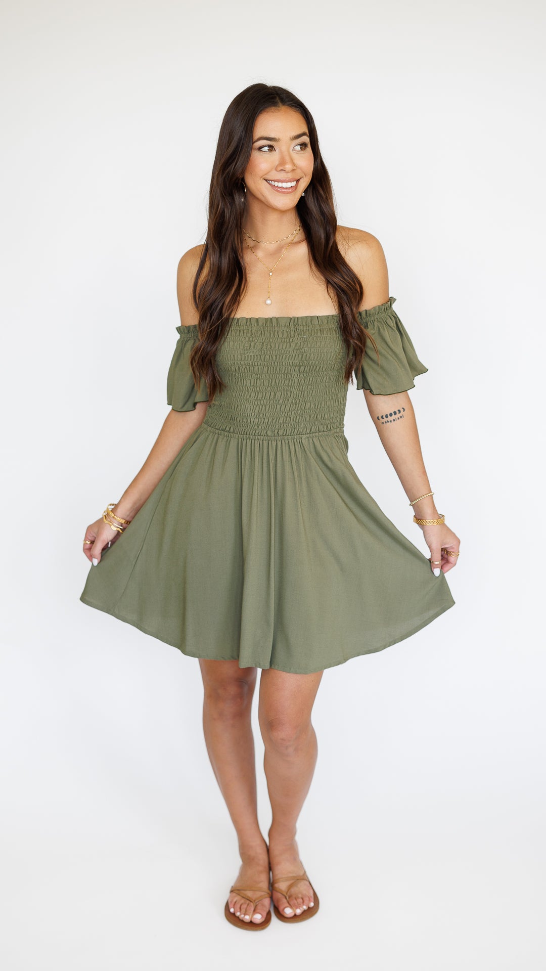 Vida Dress / Olive