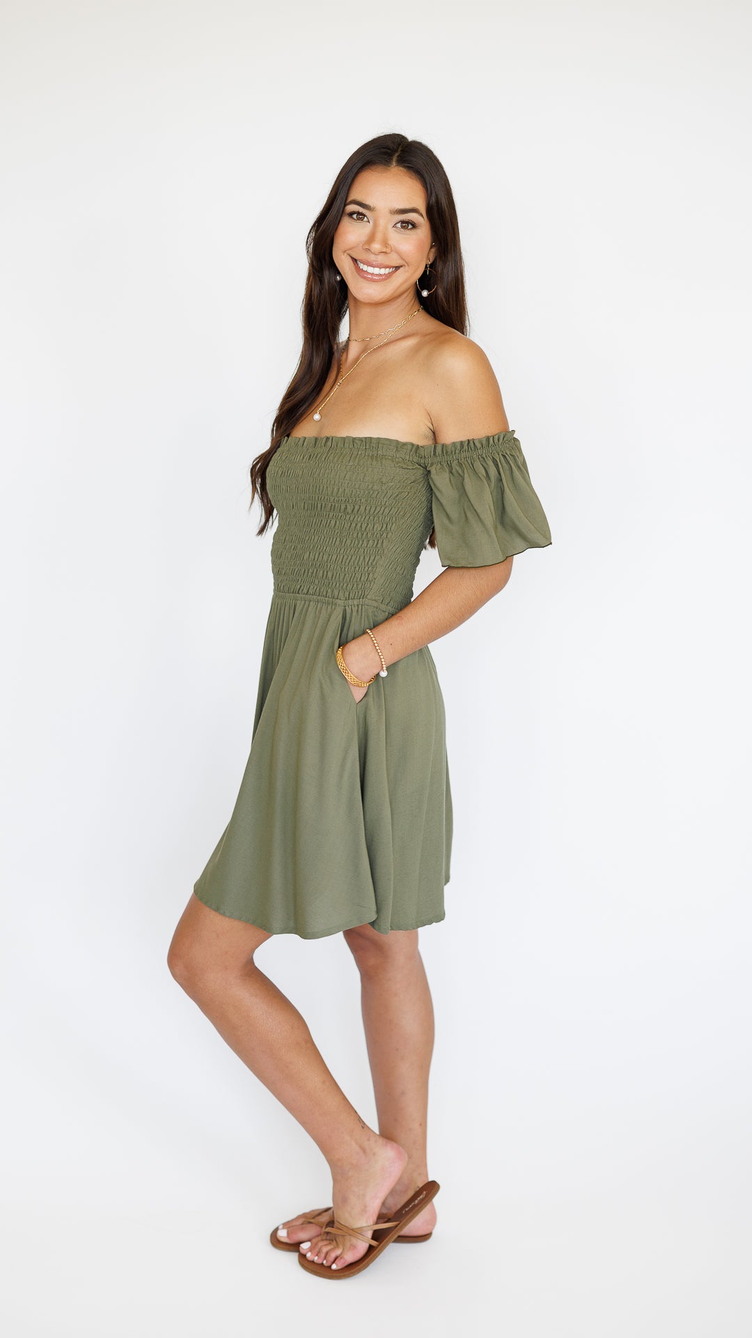 Vida Dress / Olive