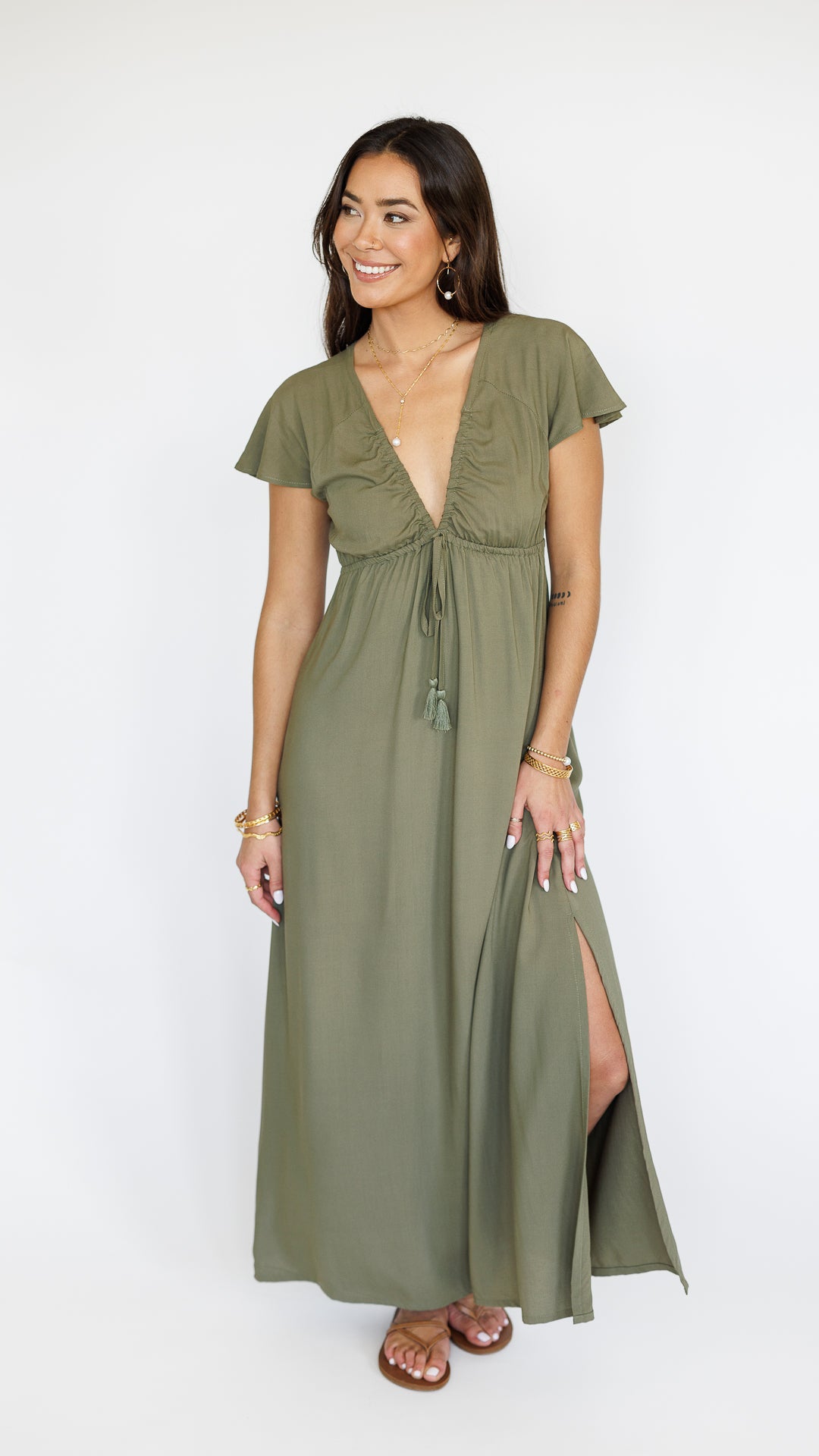 Leilani Dress / Olive