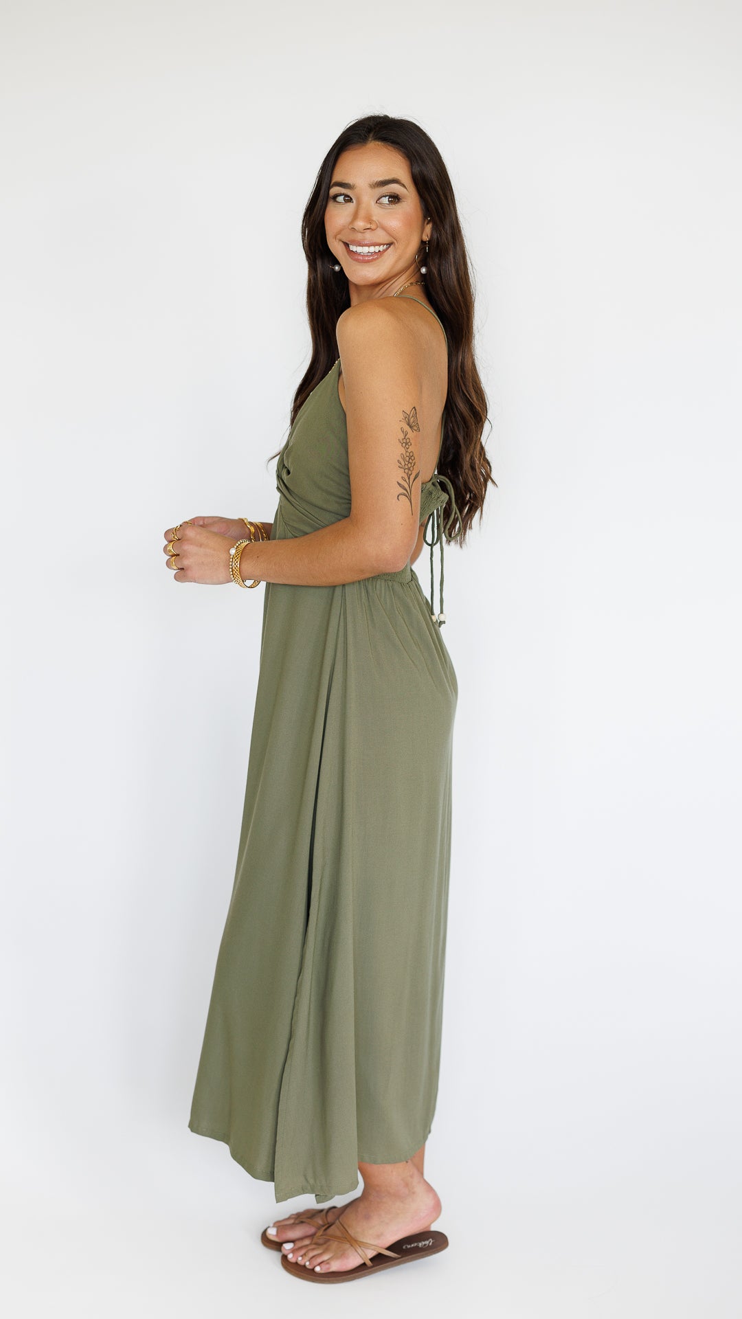 Lorena Dress / Olive