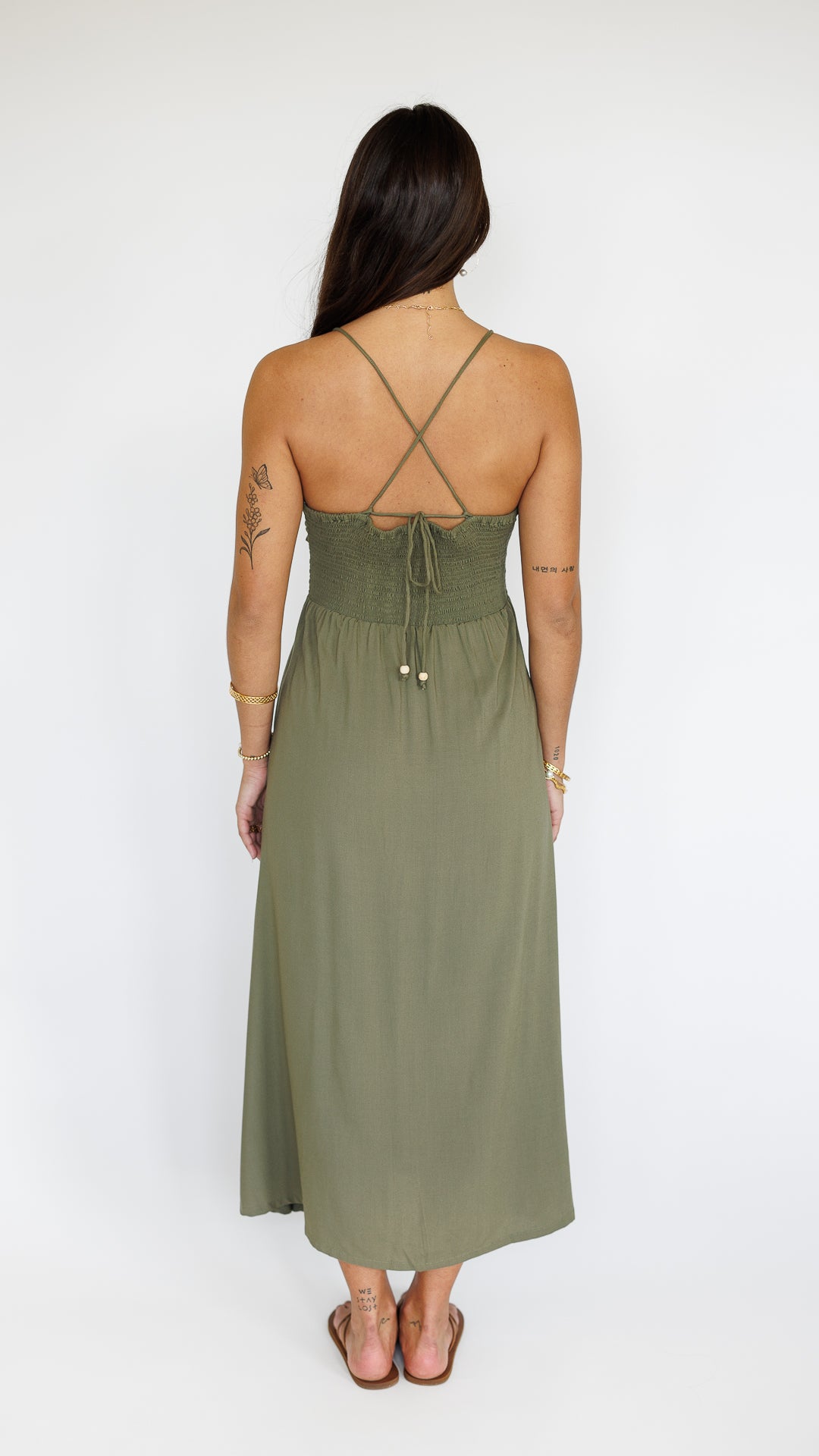 Lorena Dress / Olive