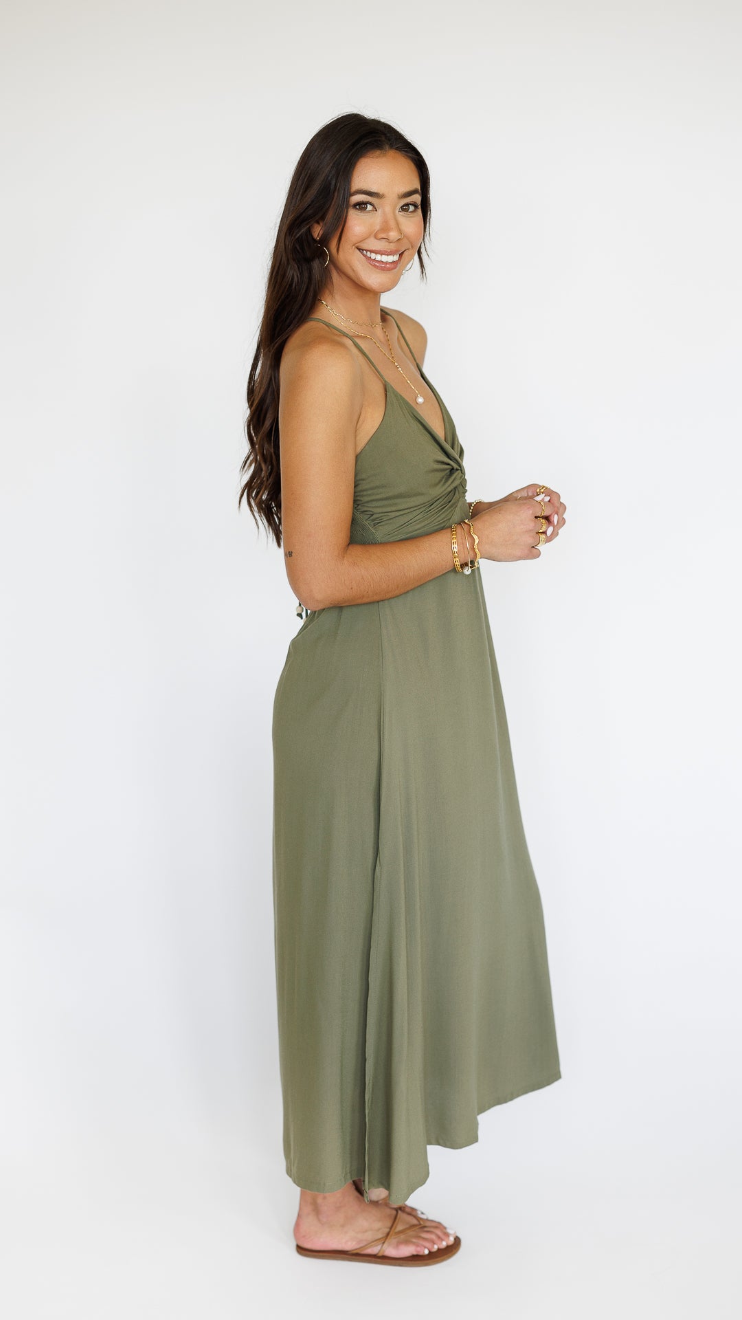 Lorena Dress / Olive