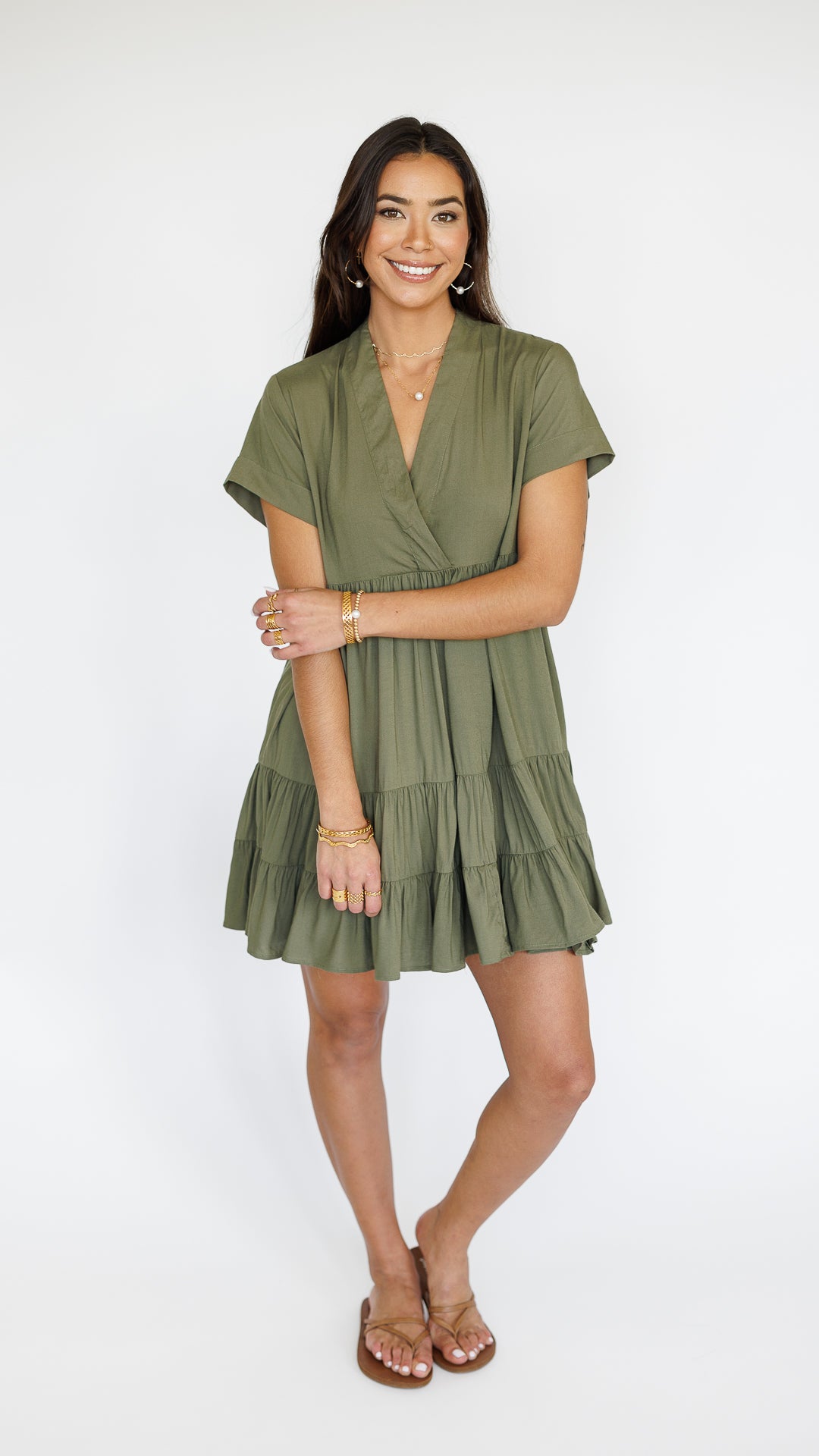 Heinui Dress / Olive