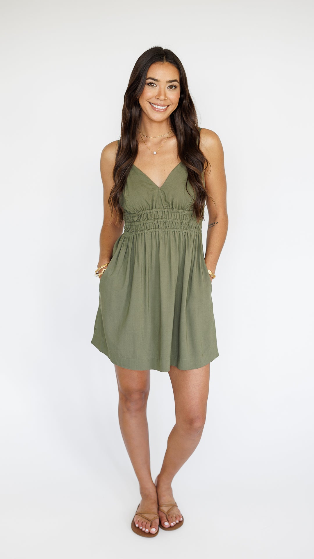 Amor Dress / Olive