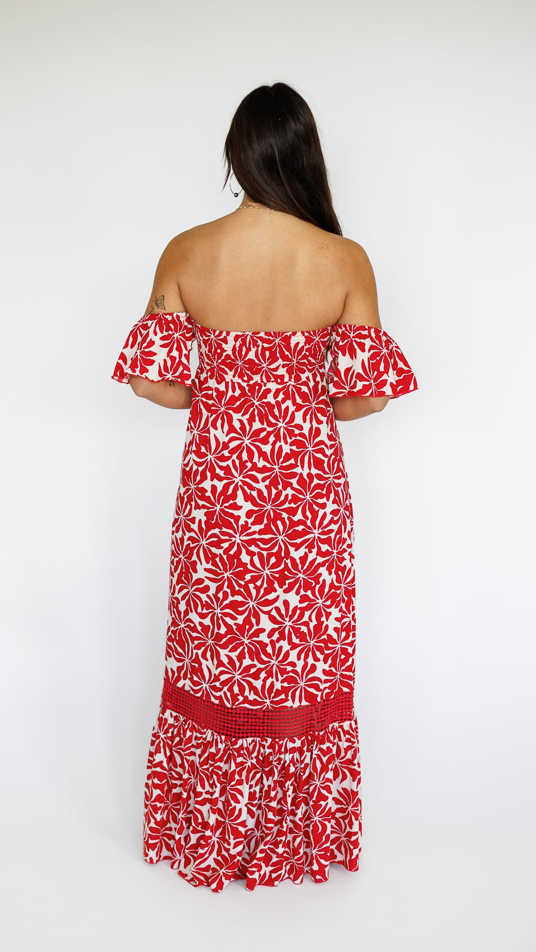 Lilah Dress / Aloha Red