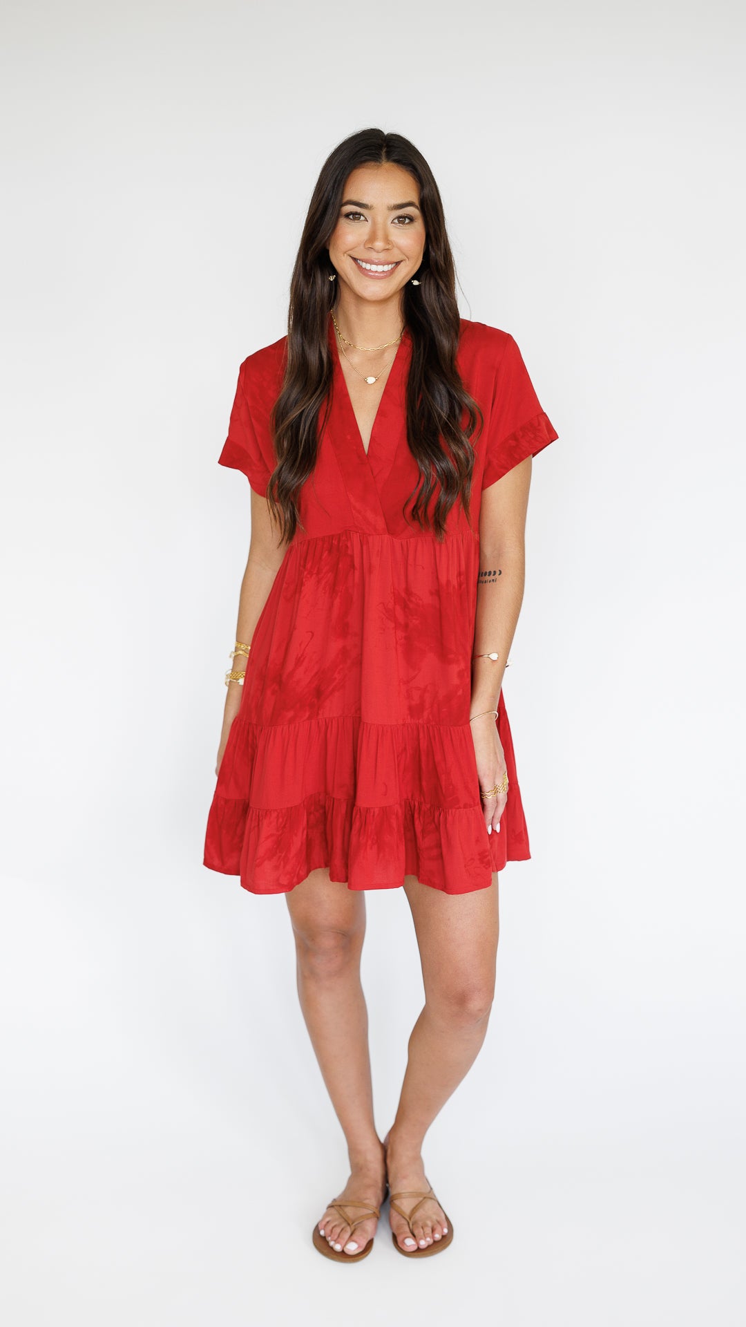 Heinui Dress / Scarlet